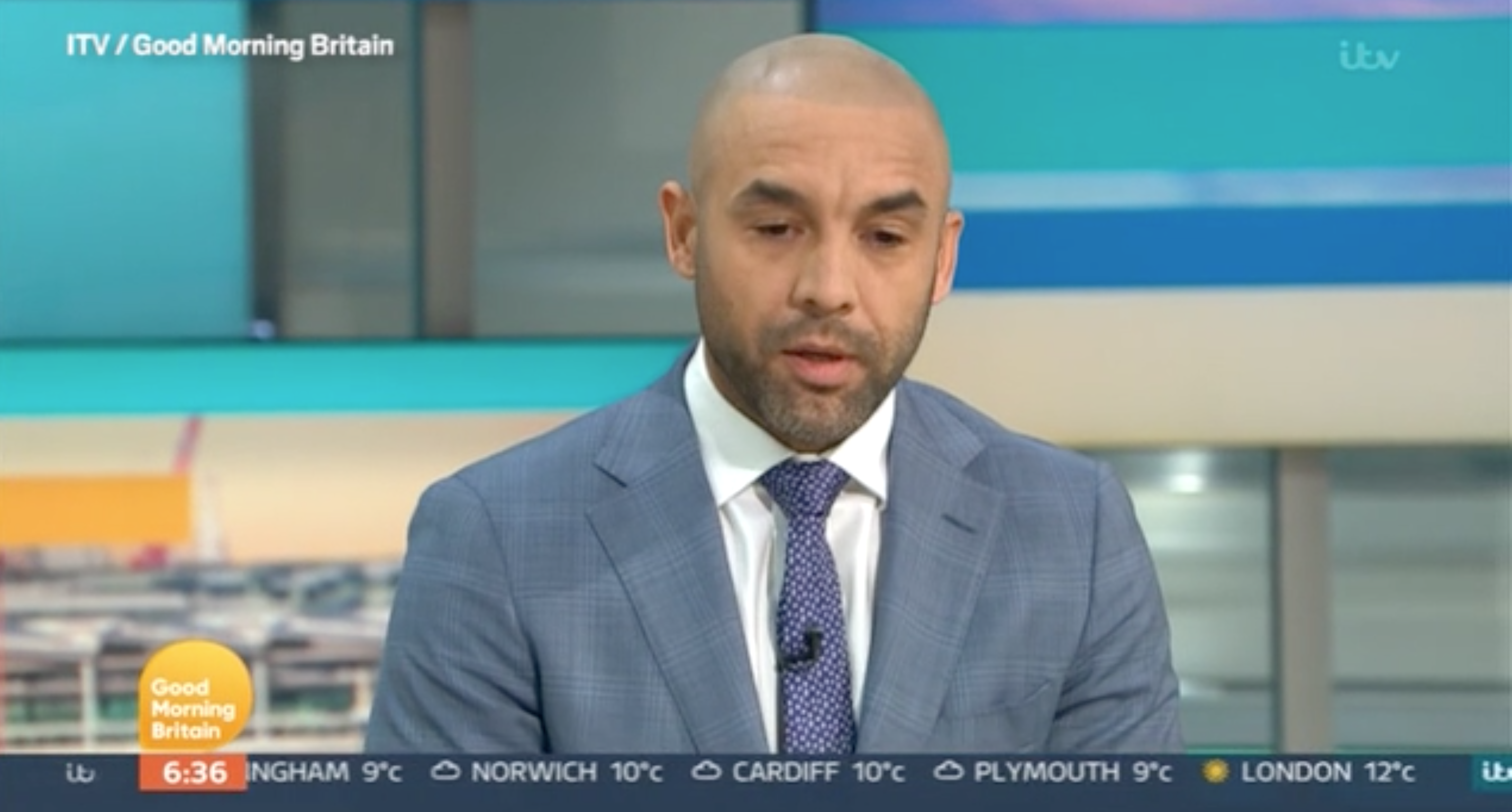 Alex Beresford Piers Morgan row