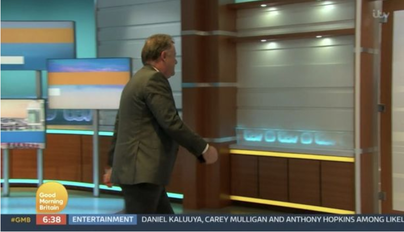 Piers storms off GMB