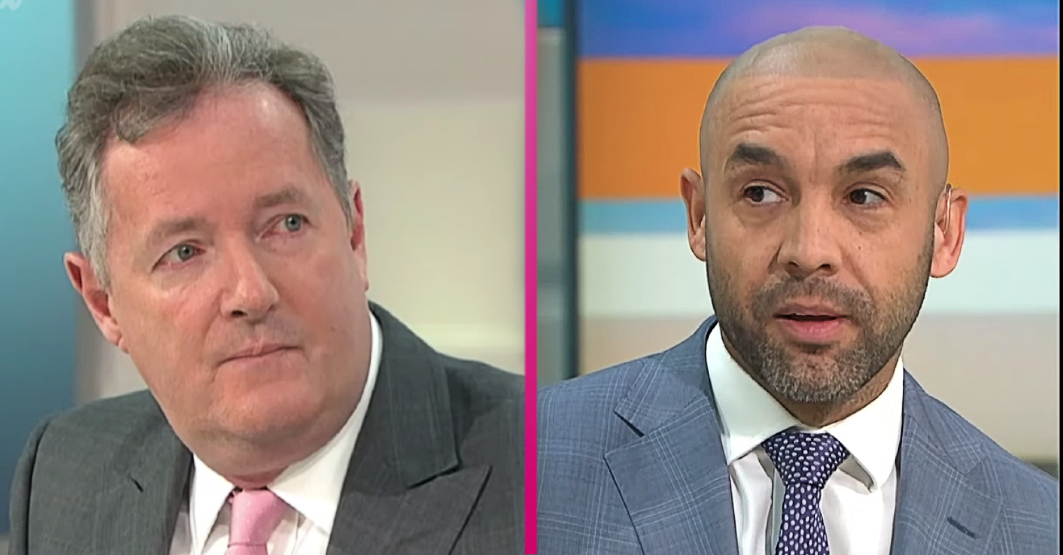 Piers Morgan has defended his strop on GMB after storming off-set
