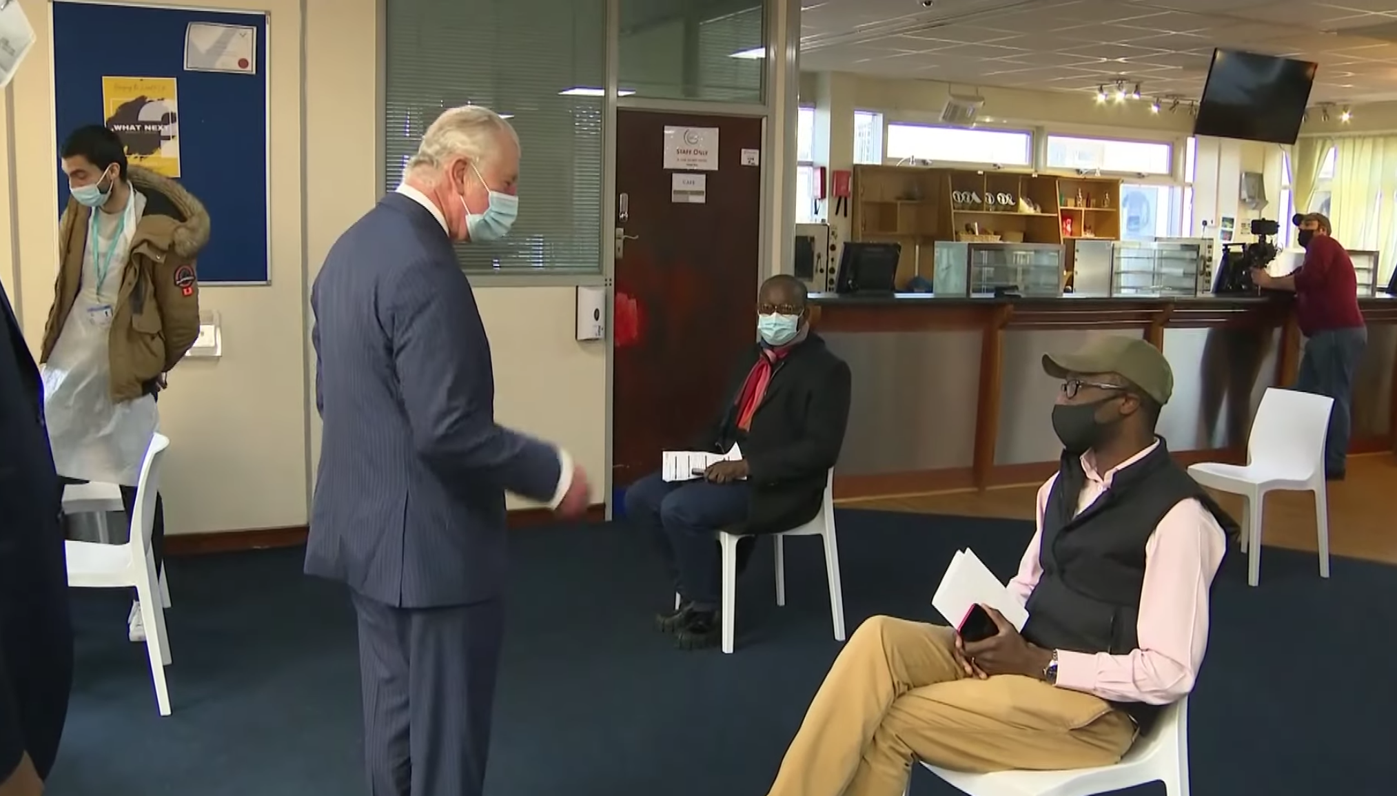 Prince Charles refuses to answer questions after Harry and Meghan interview