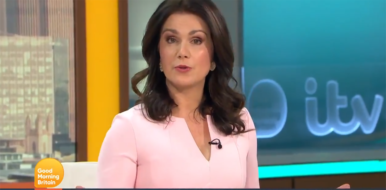Susanna Reid on GMB