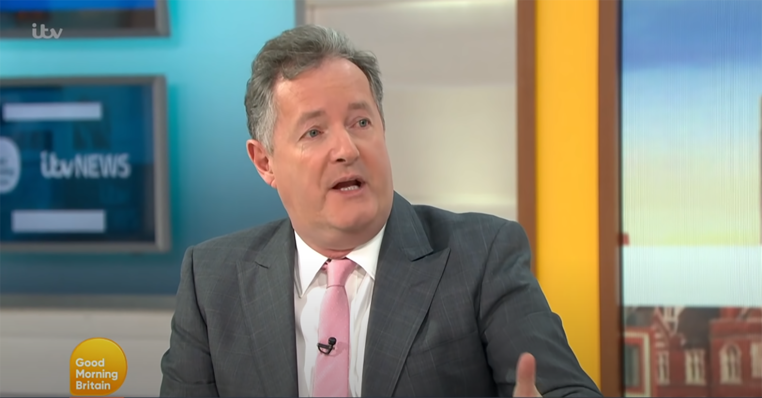 Piers Morgan on GMB