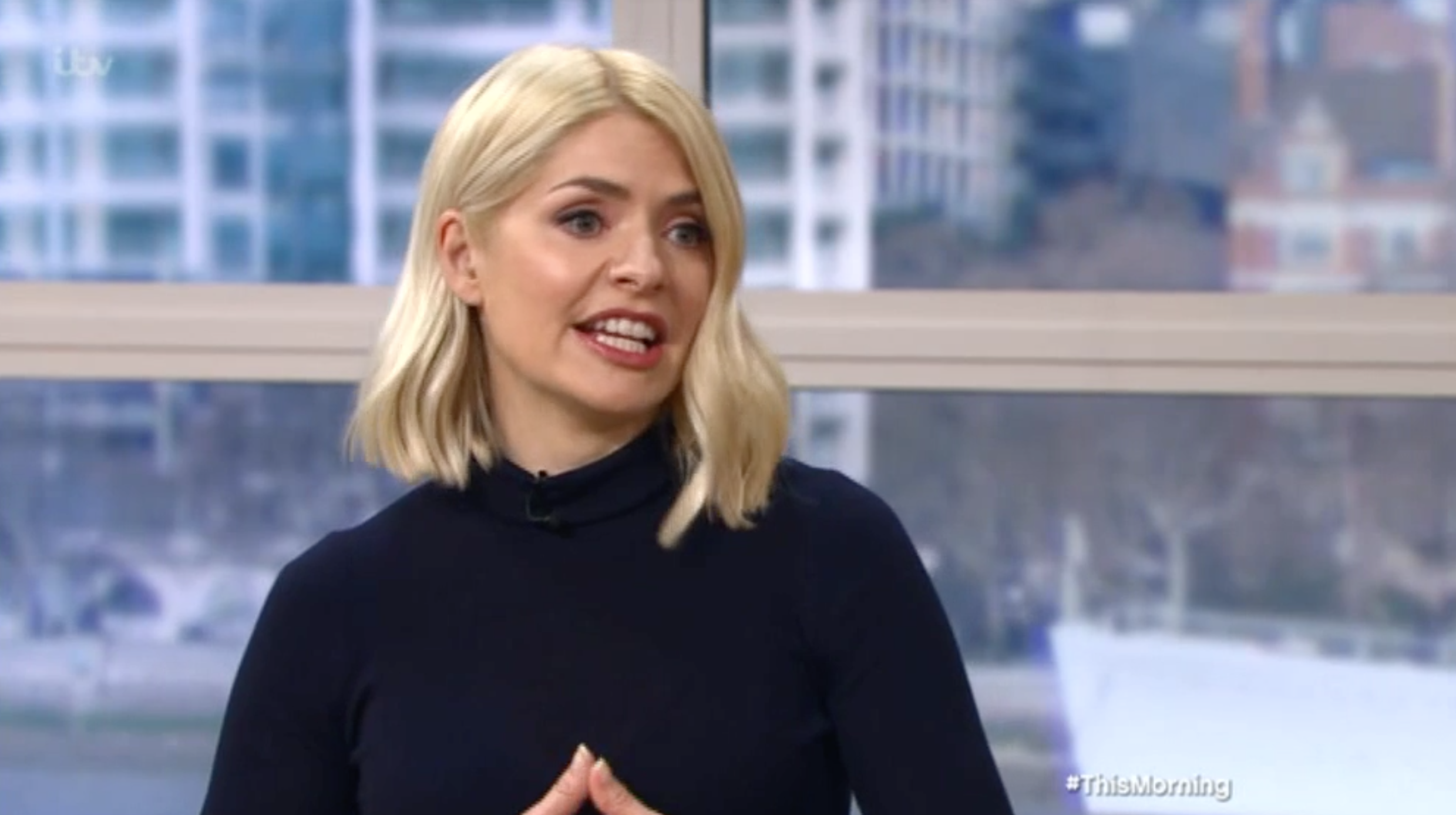 holly on this morning