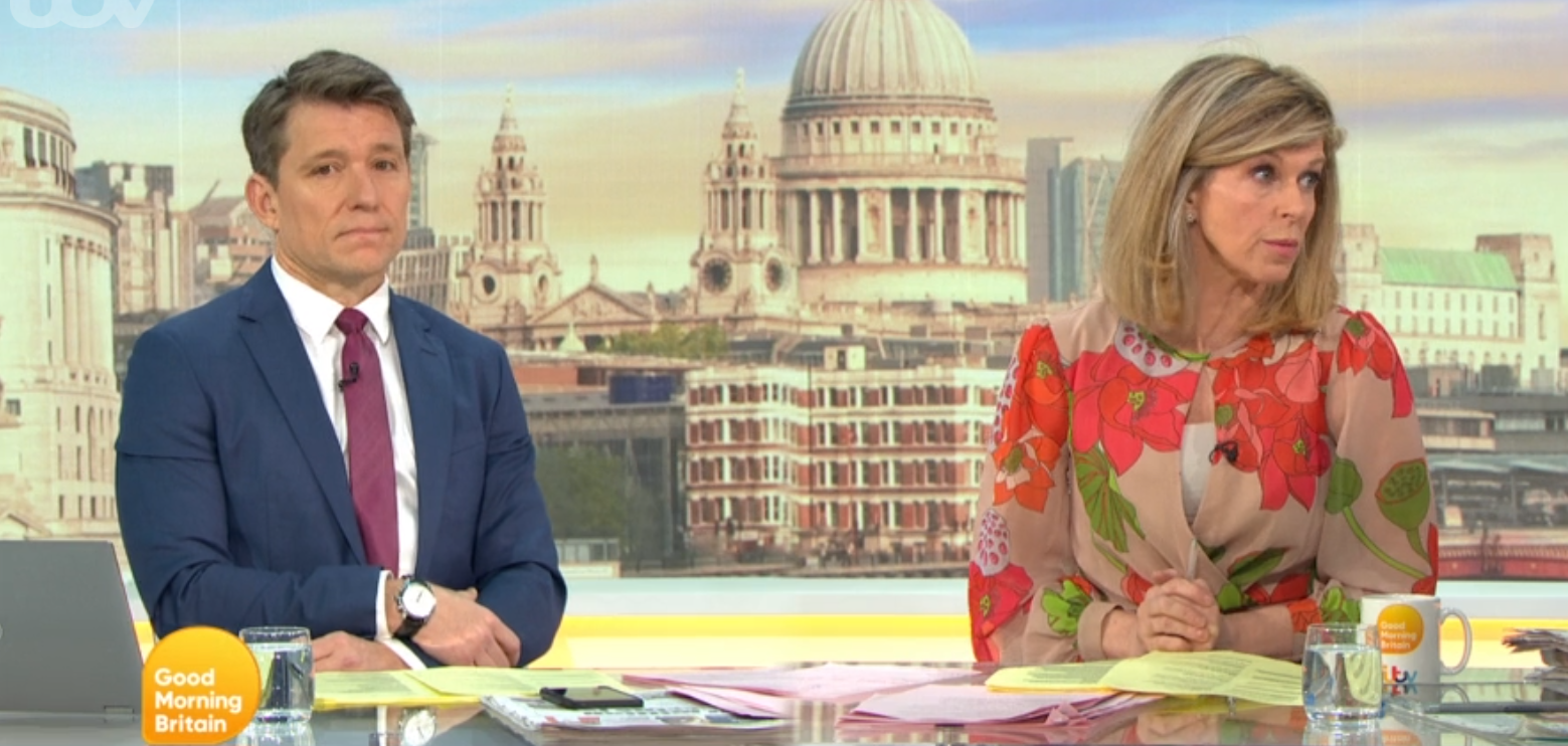 Ben and Kate on GMB