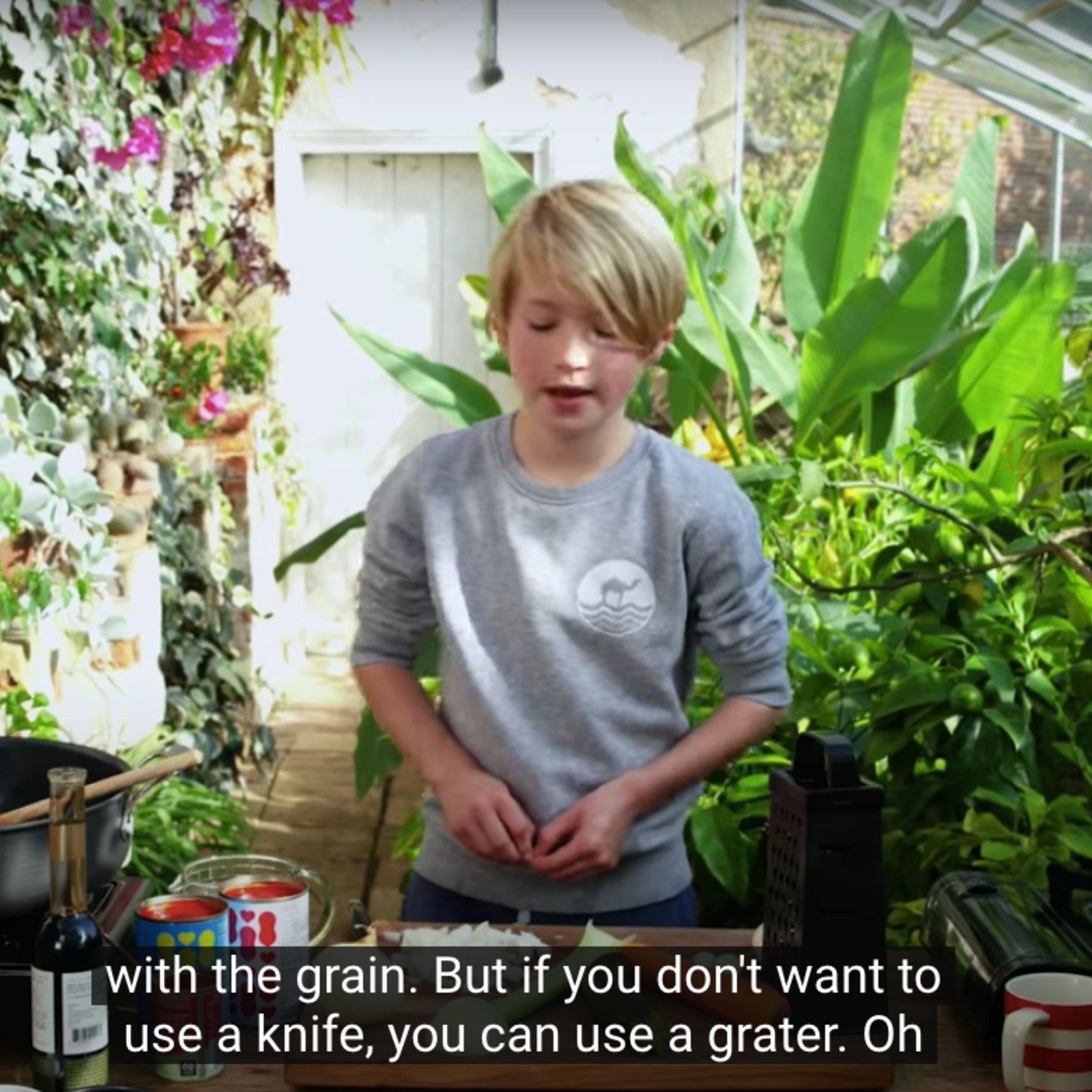 Bear Oliver cooks on YouTube