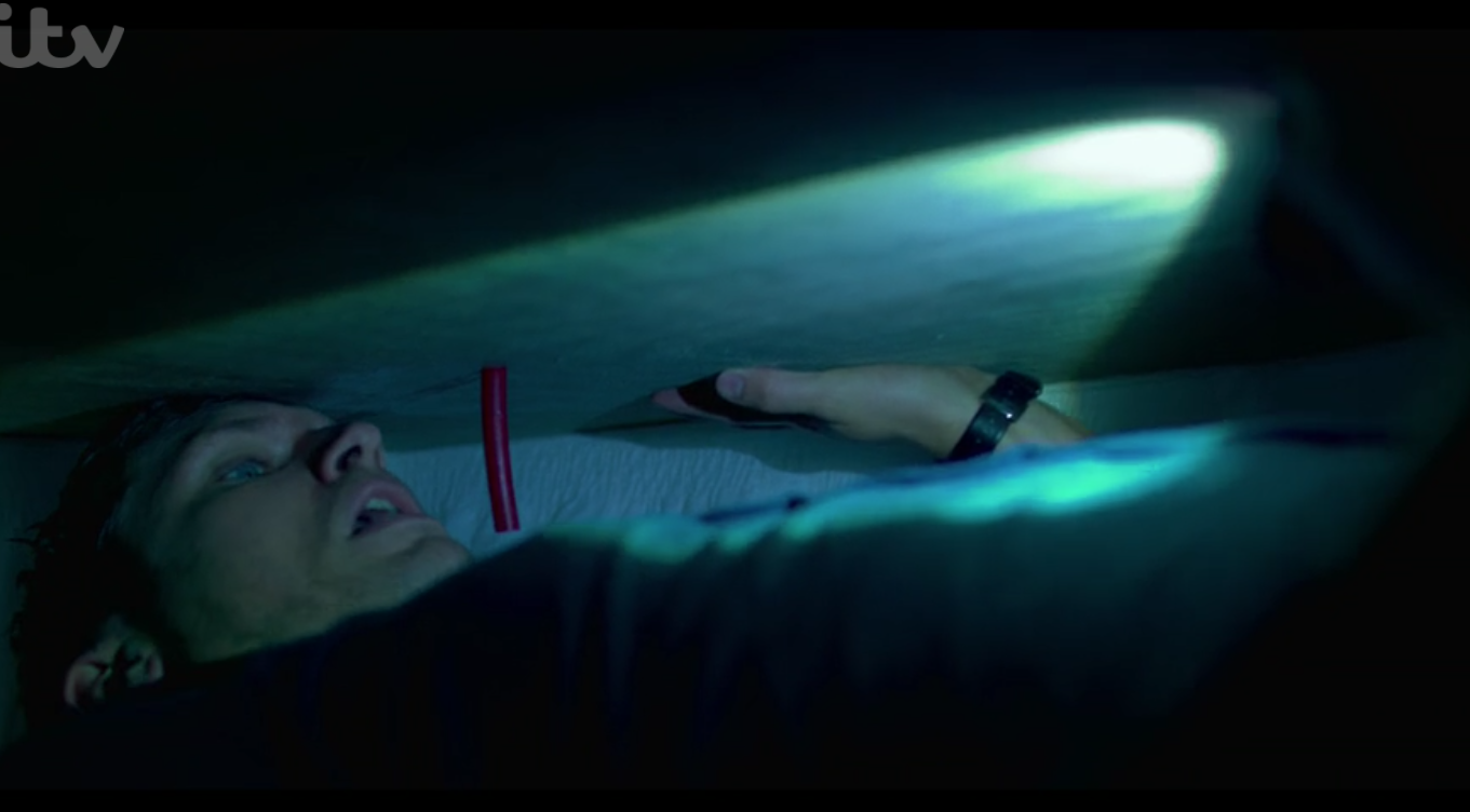 Viewers were freaked out by. the coffin scenes in Grace on ITV