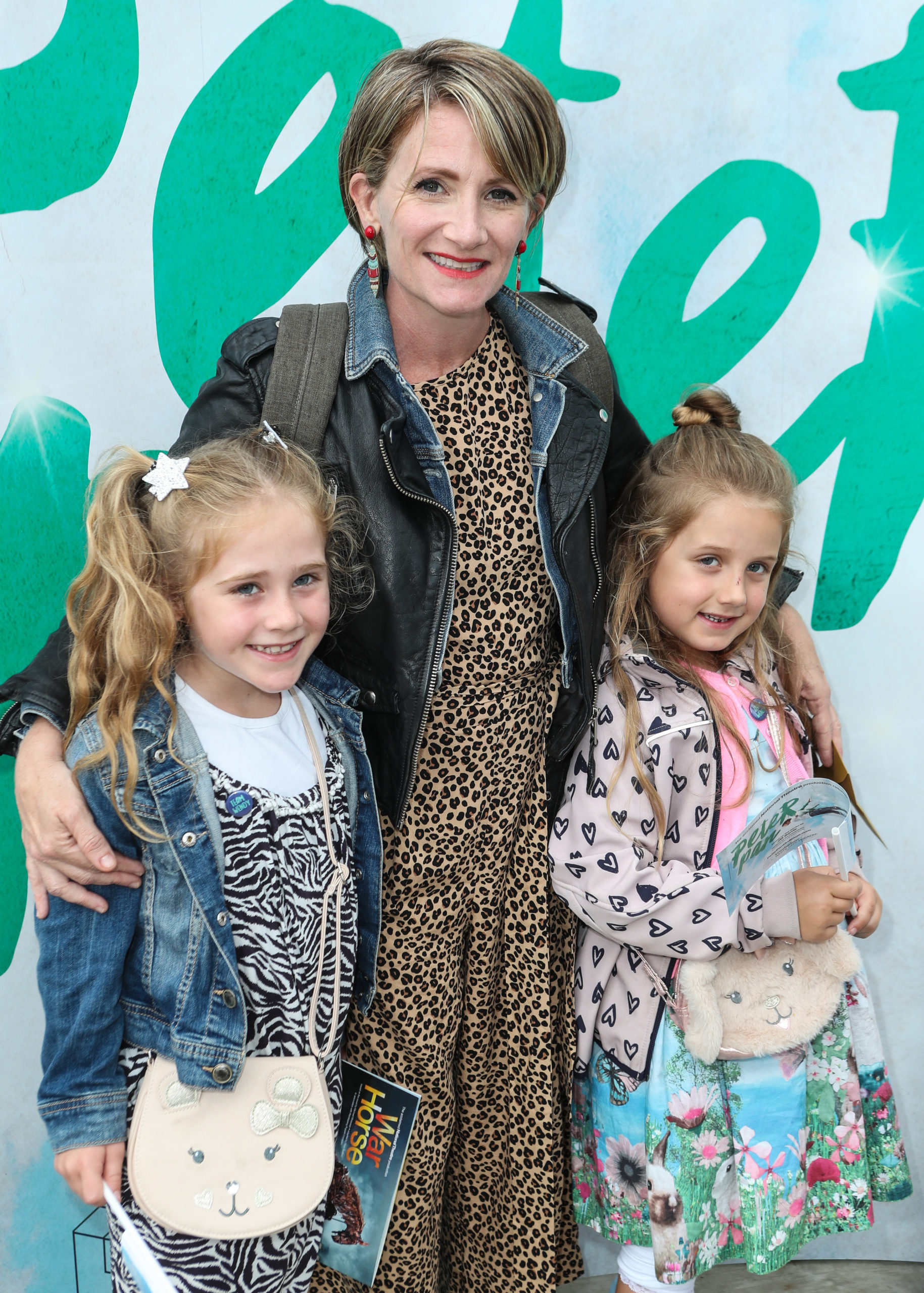Lucy Speed and her two daughters