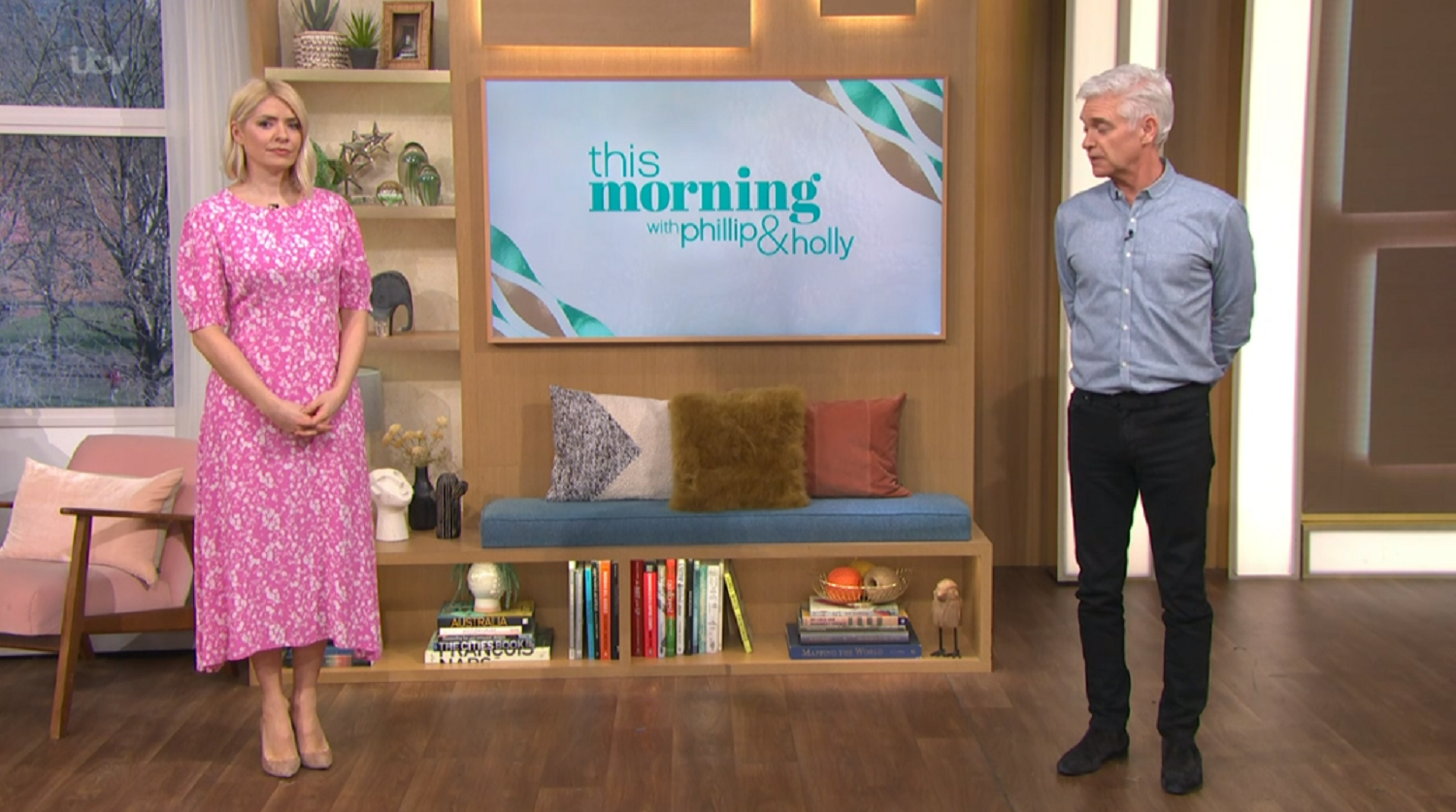 itv hosts Holly Willoughby and Phil Schofield on This Morning