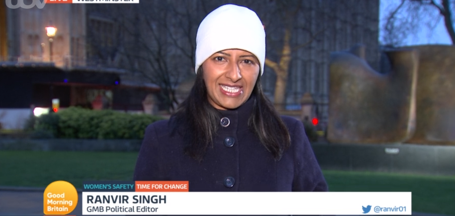 Ranvir Singh on GMB today