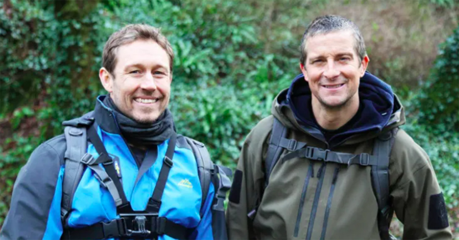 jonny wilkinson with bear grylls