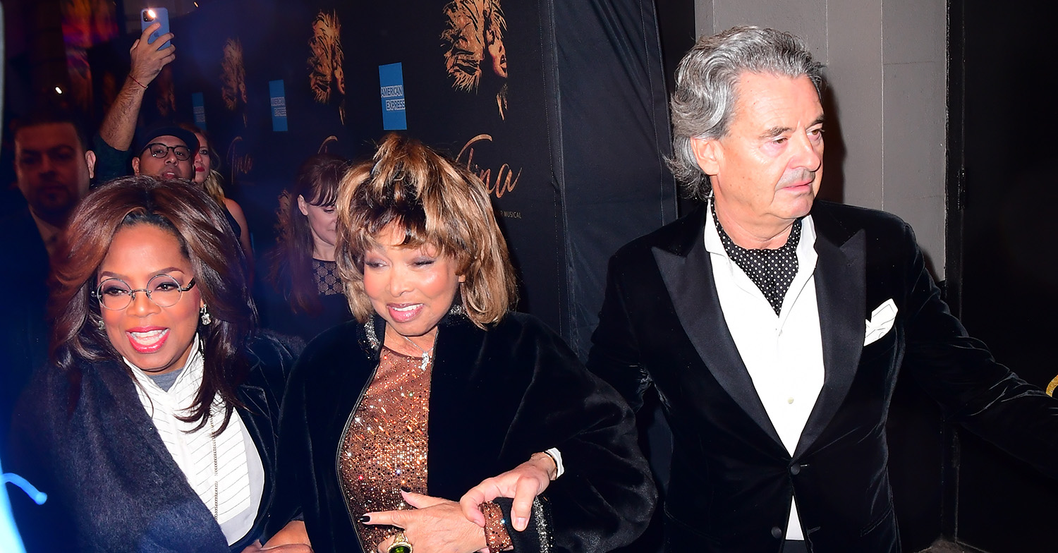 tina turner with husband and oprah