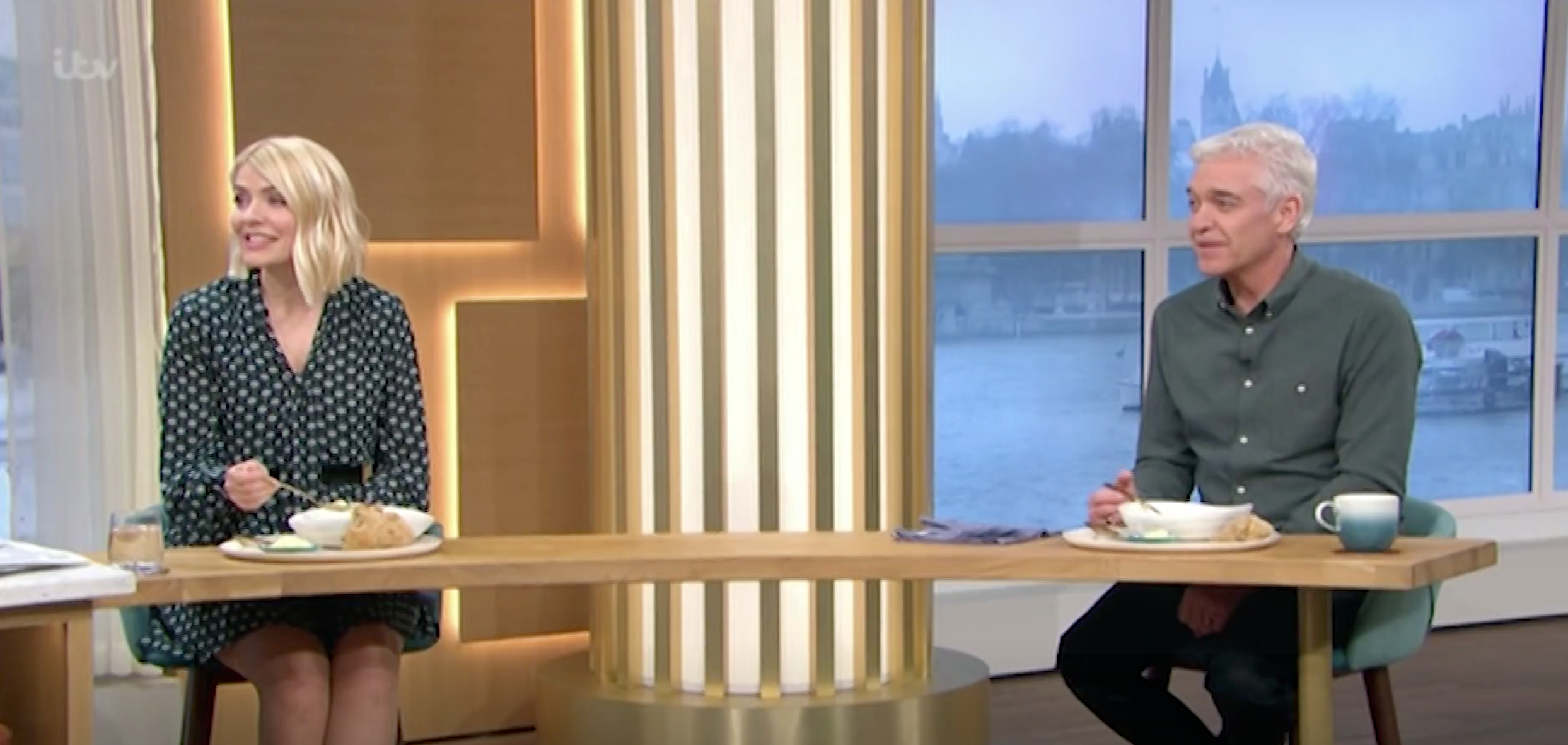 holly and Phil on this morning