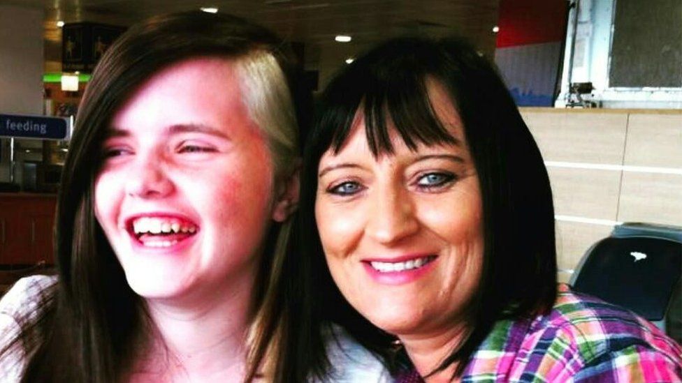 Janet Scott and her daughter Amelia Karnstein, who was very vocal about the justice system after her mum's death (Credit: YouTube)