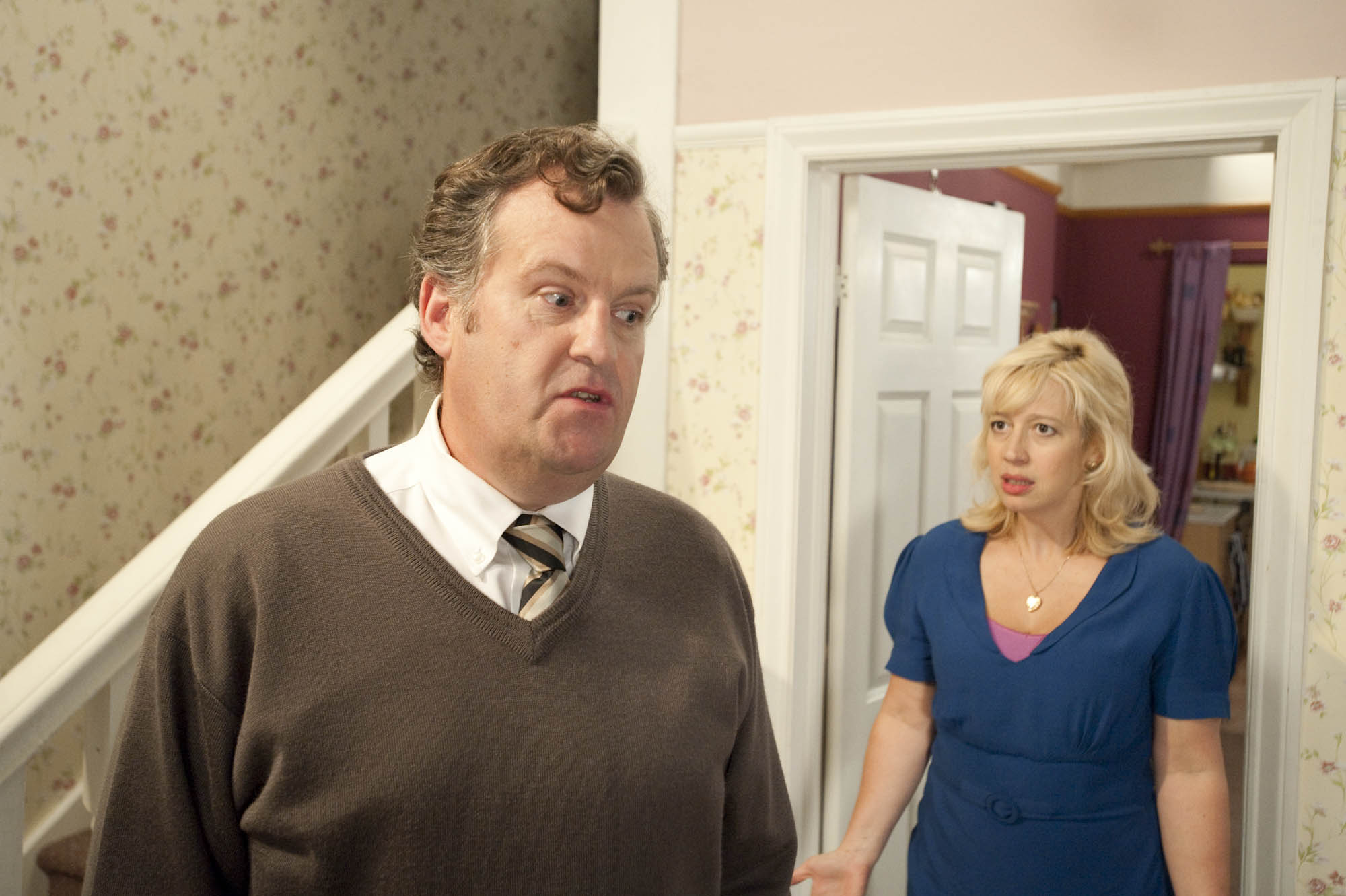 Katy Cavanagh played Julie Carp in Coronation Street 