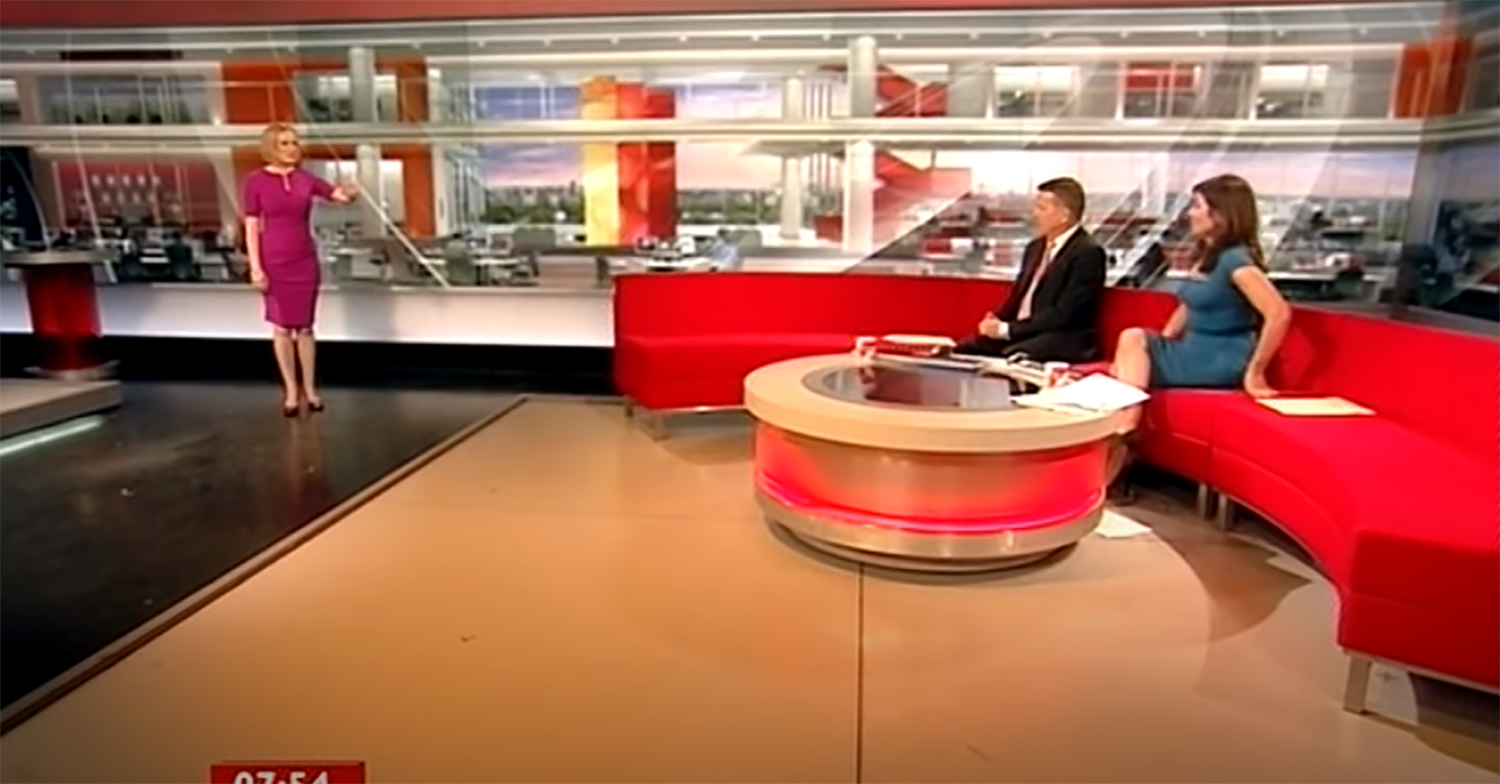 Steph McGovern and Susanna Reid on GMB