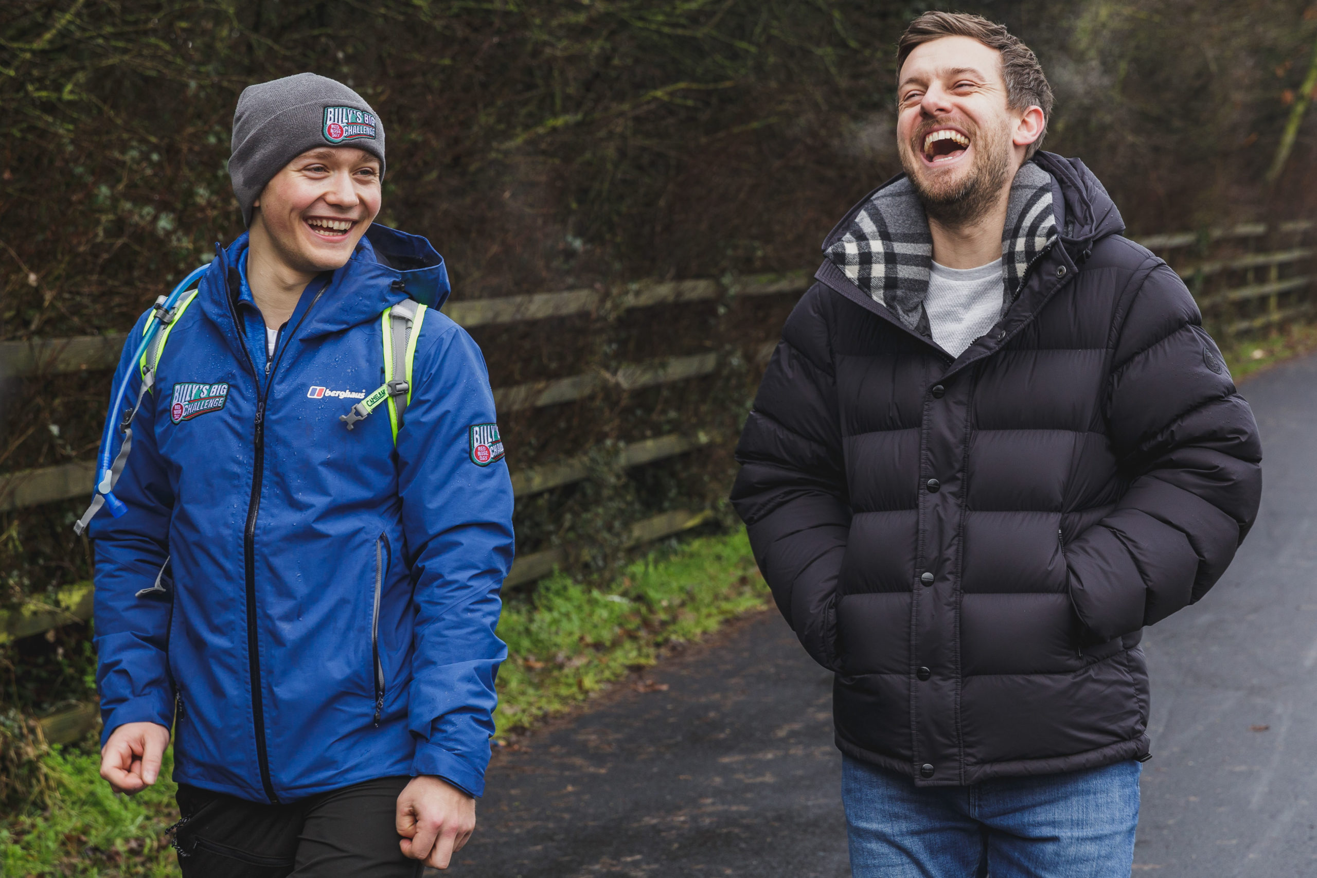 Chris Ramsey joins Billy Monger on his Big Red Nose Day Challenge on BBC One