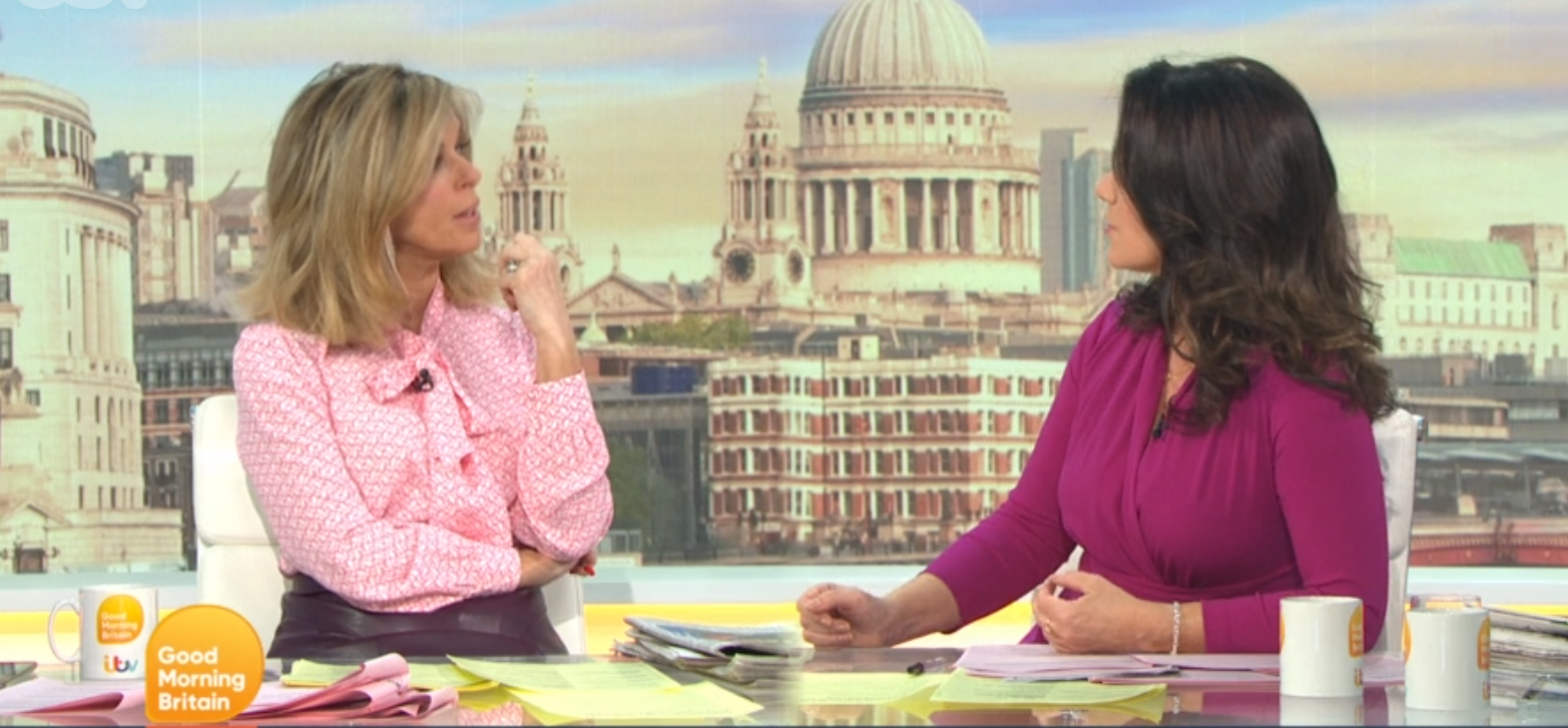Kate Garraway speaks about husband Derek Draper on GMB
