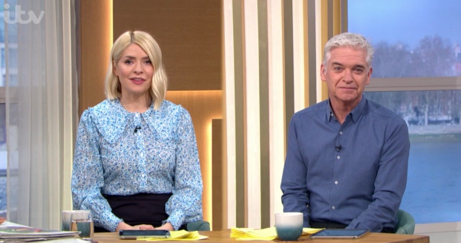 This morning Phillip Schofield 