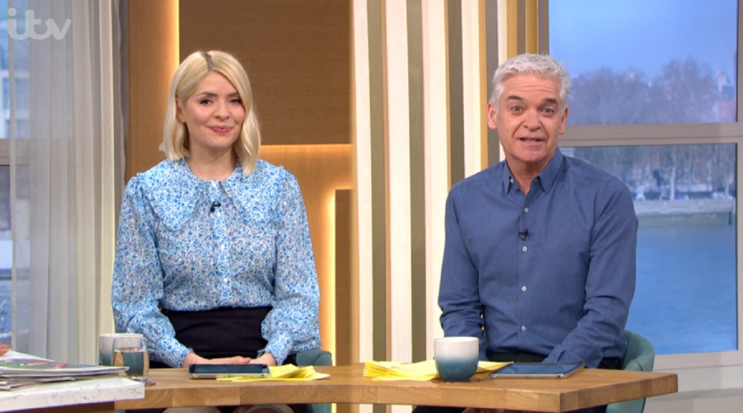 ITV hosts Holly and Phil on This Morning