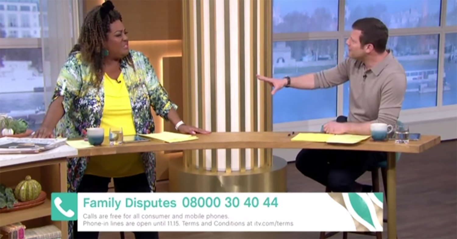 Dermot O'Leary on ITV This Morning