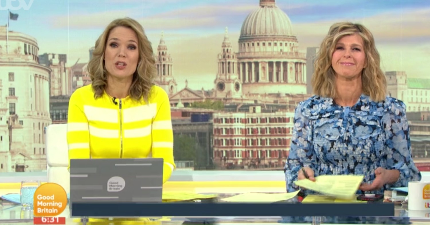 Charlotte Hawkins on GMB 