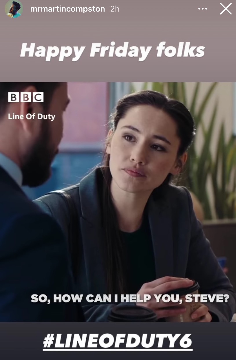 Martin Compston line of duty