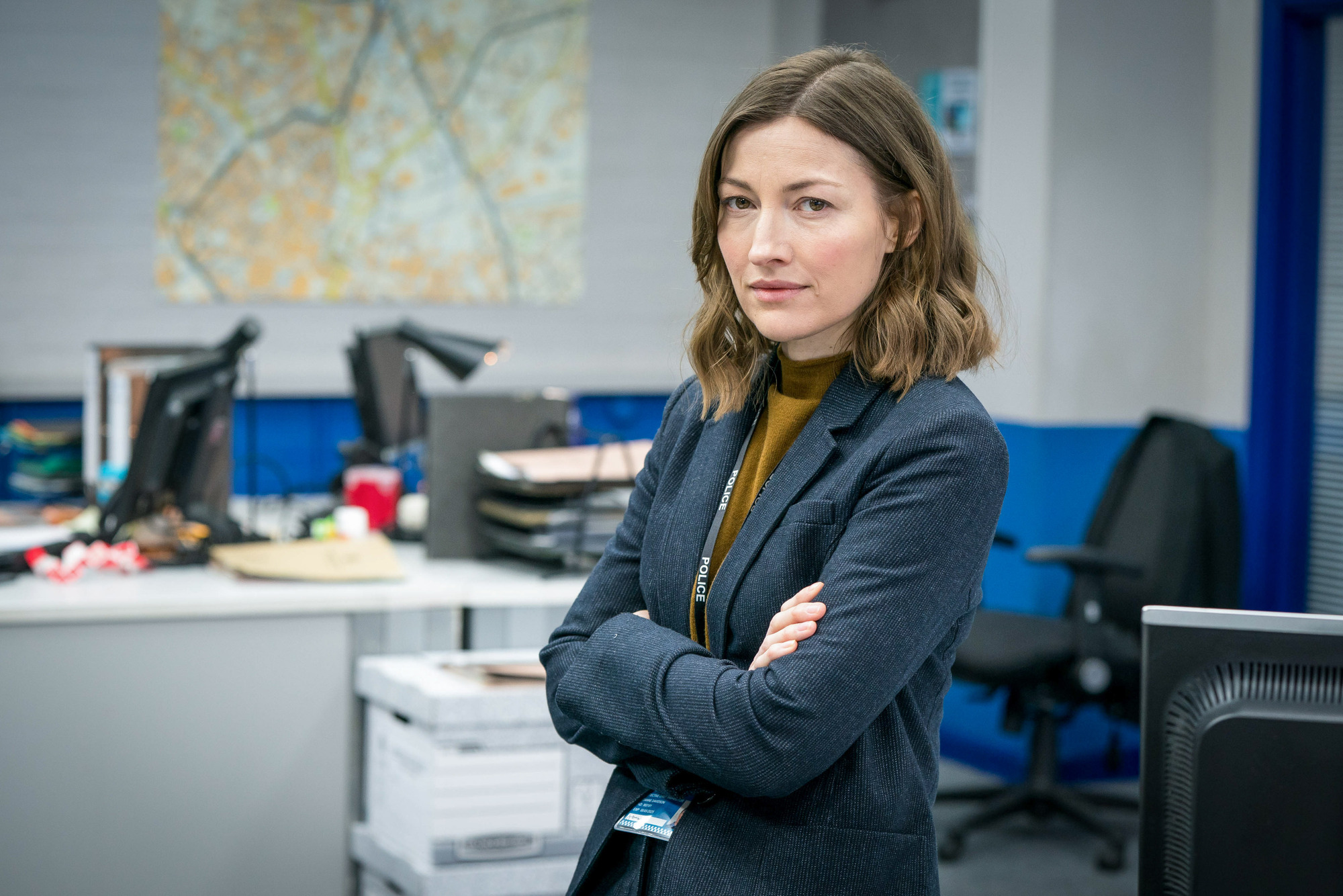 Kelly Macdonald's Joanne Davidson, in the cast of line of duty