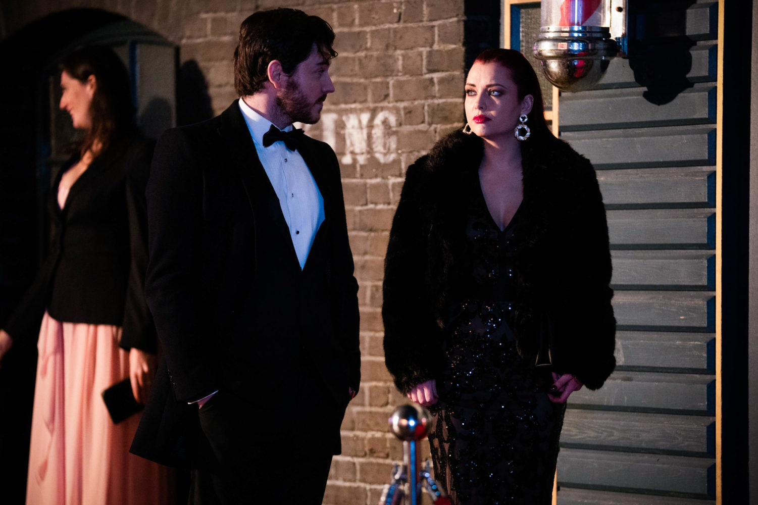 Whitney and Gray in EastEnders