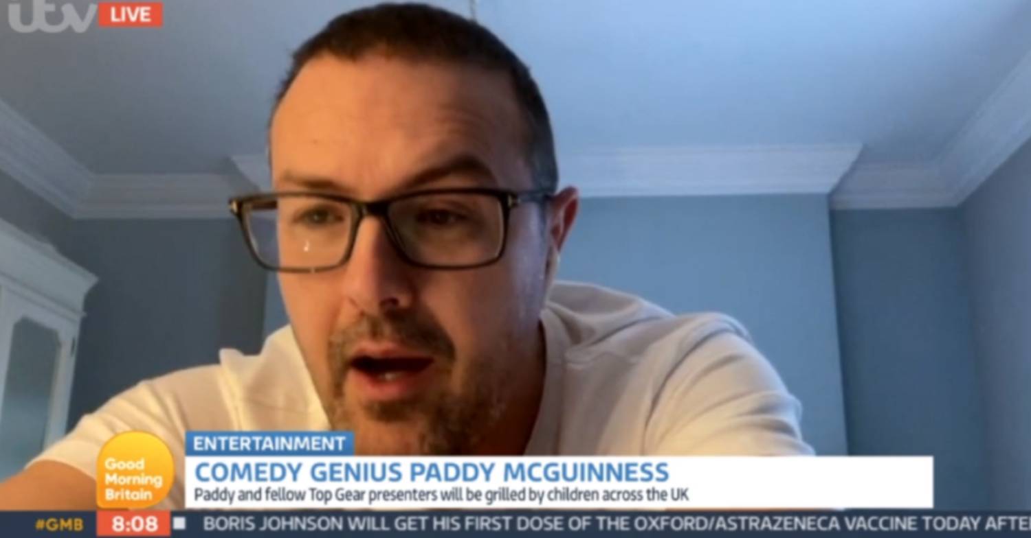 Paddy McGuinness joked about Patsy’s reaction