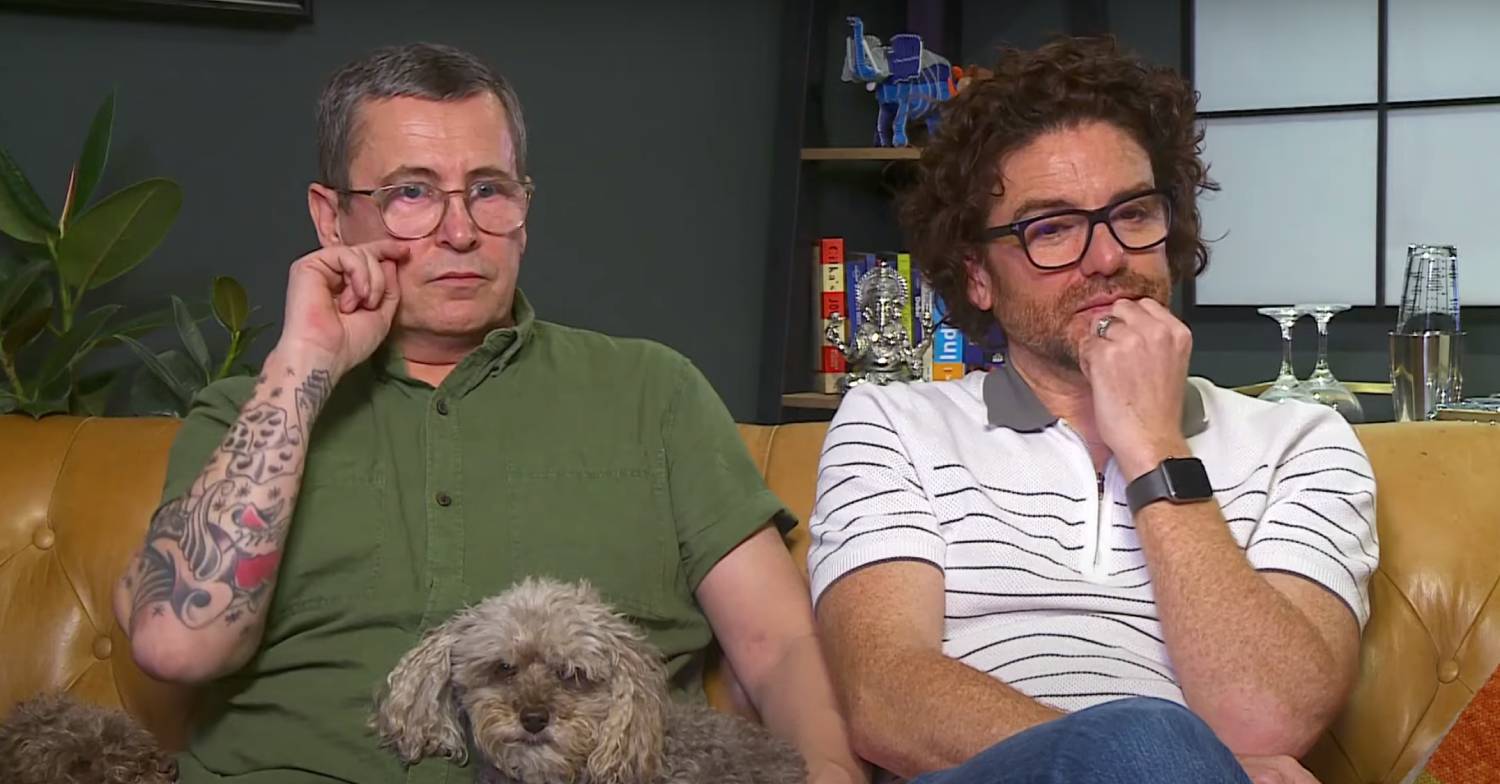 Stephen and Daniel were in Gogglebox Census ad