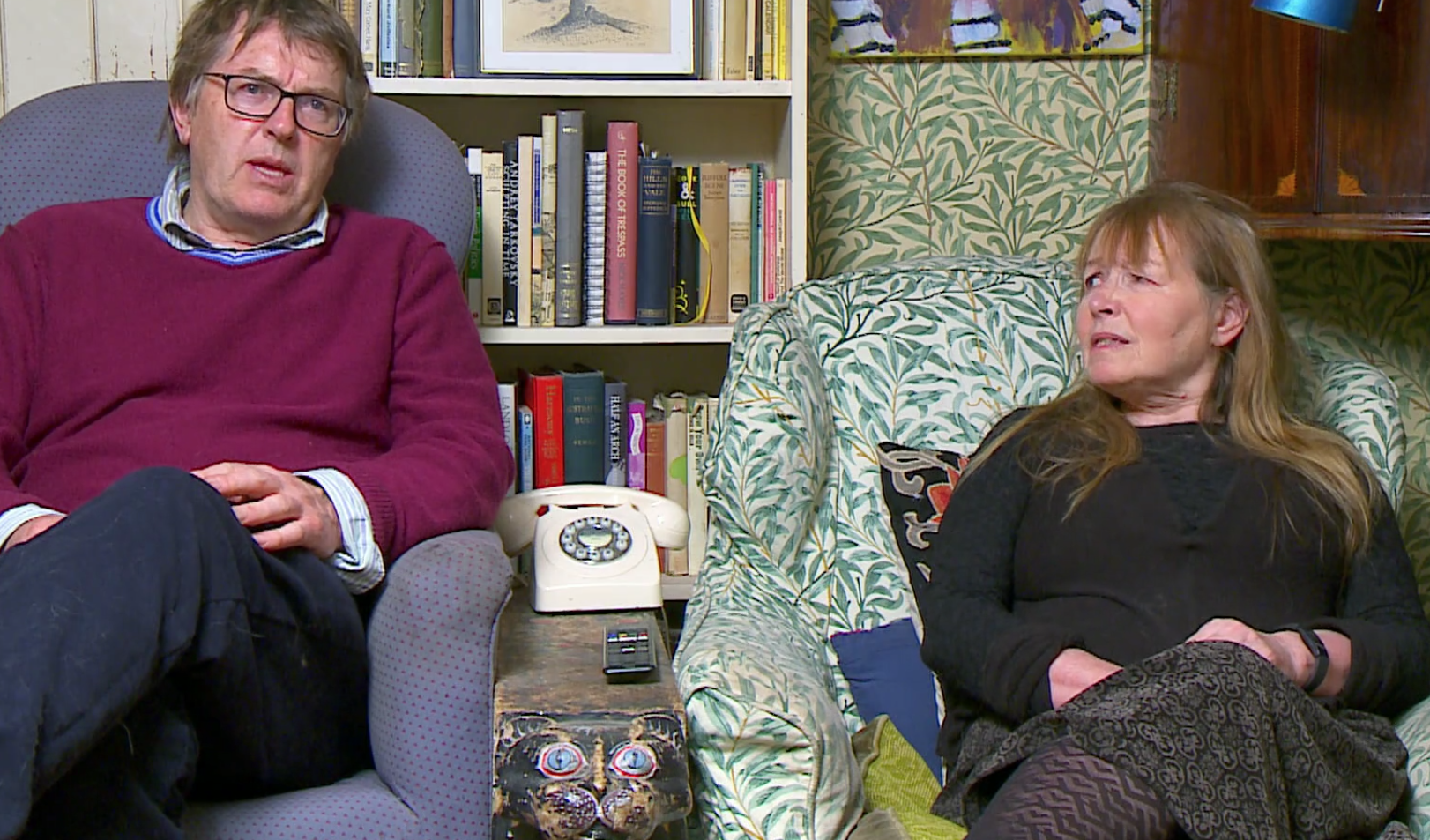 Mary told Giles off for calling Prince Philip 'reptilian'