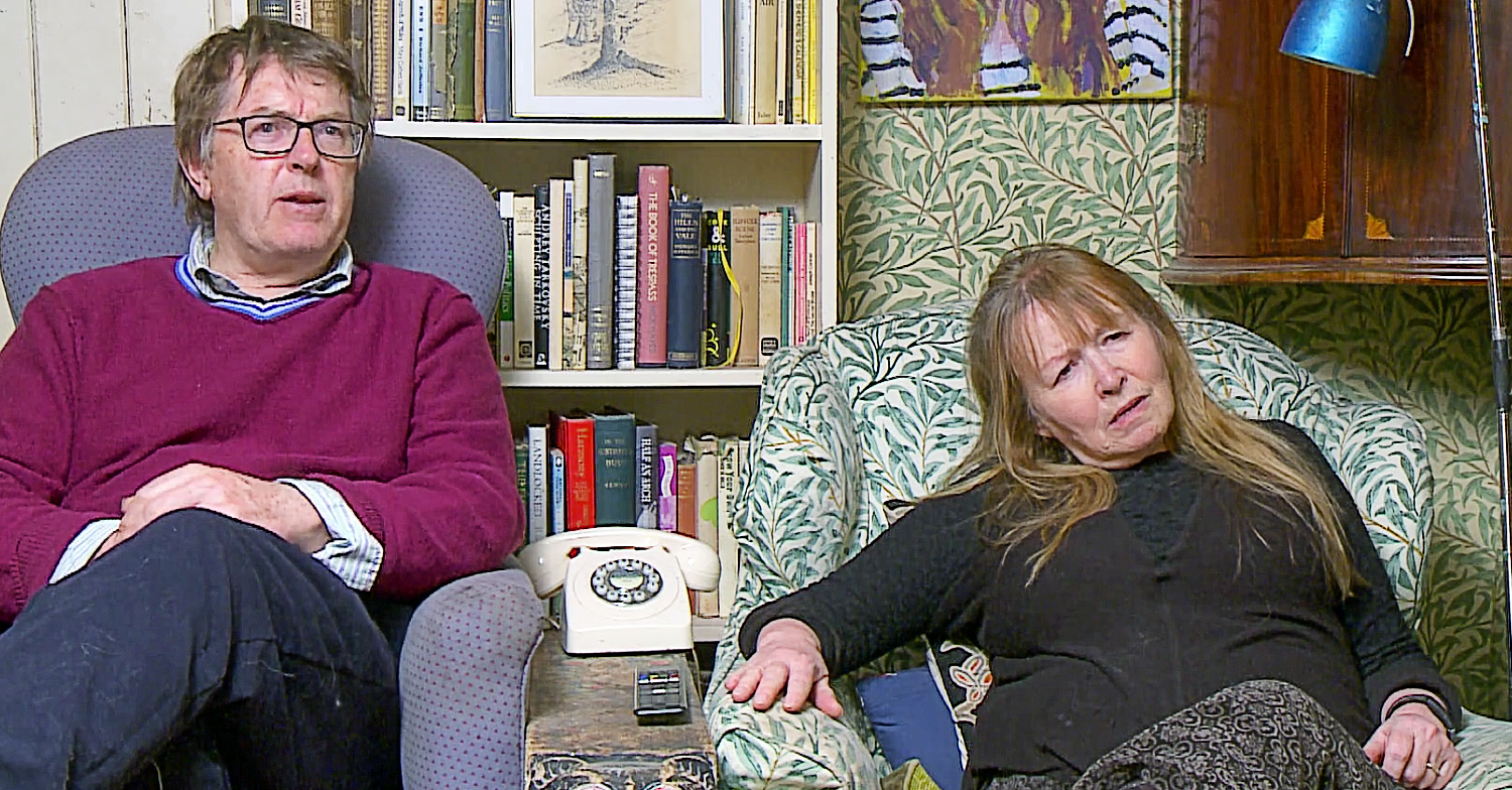 Mary and Giles on Gogglebox