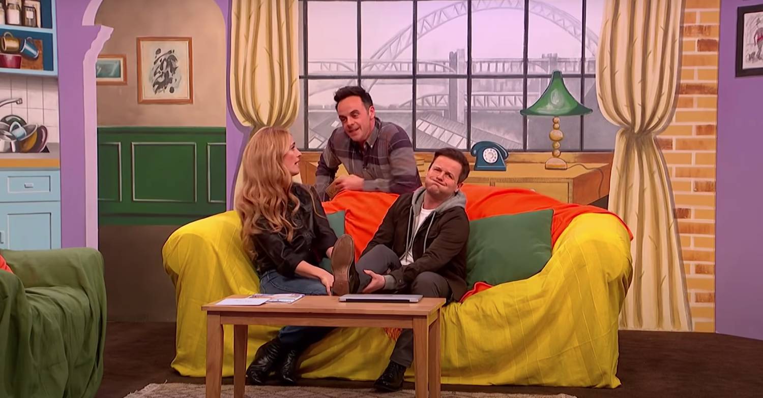 Ant and Dec reunite with Cat Deeley