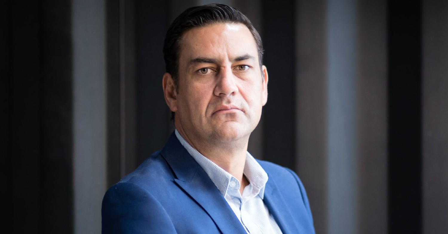 Former footballer Andy Woodward, who brought the story to national attention in 2015.