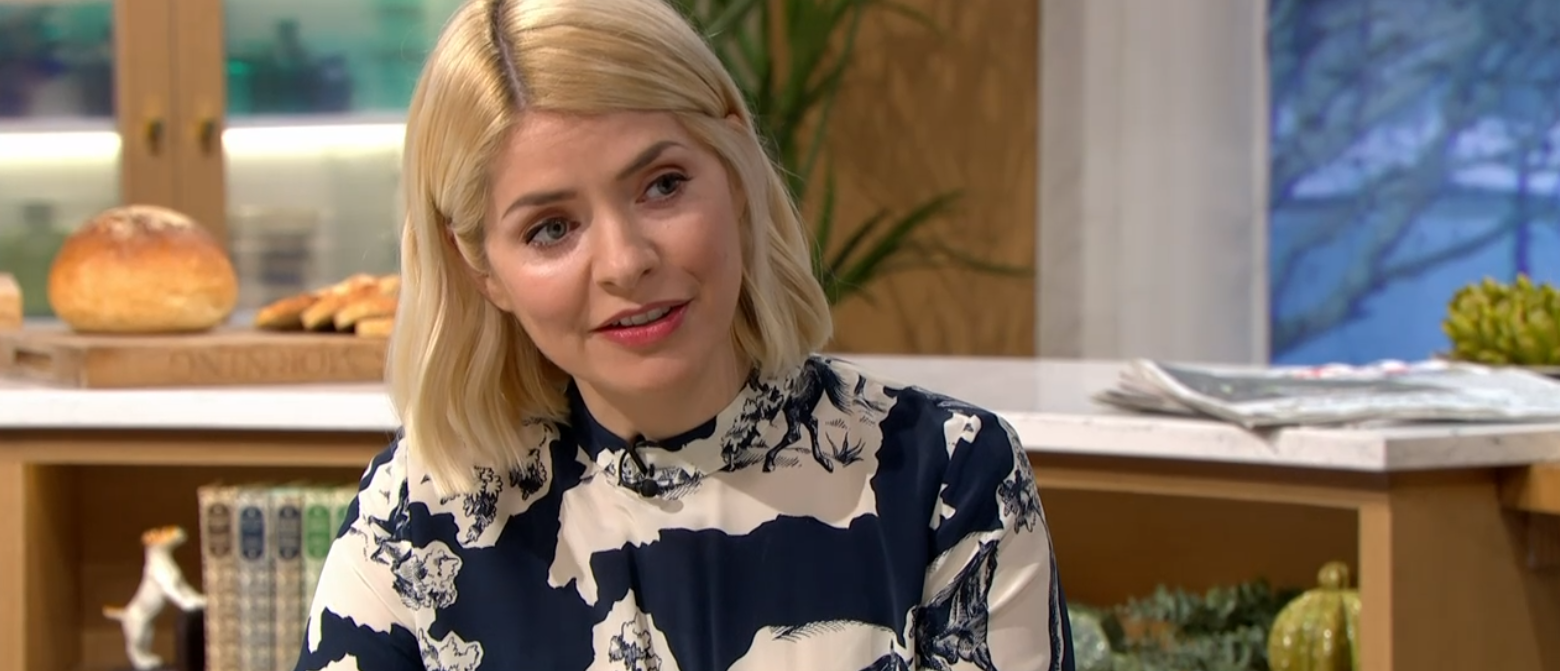 Holly Willoughby on This Morning
