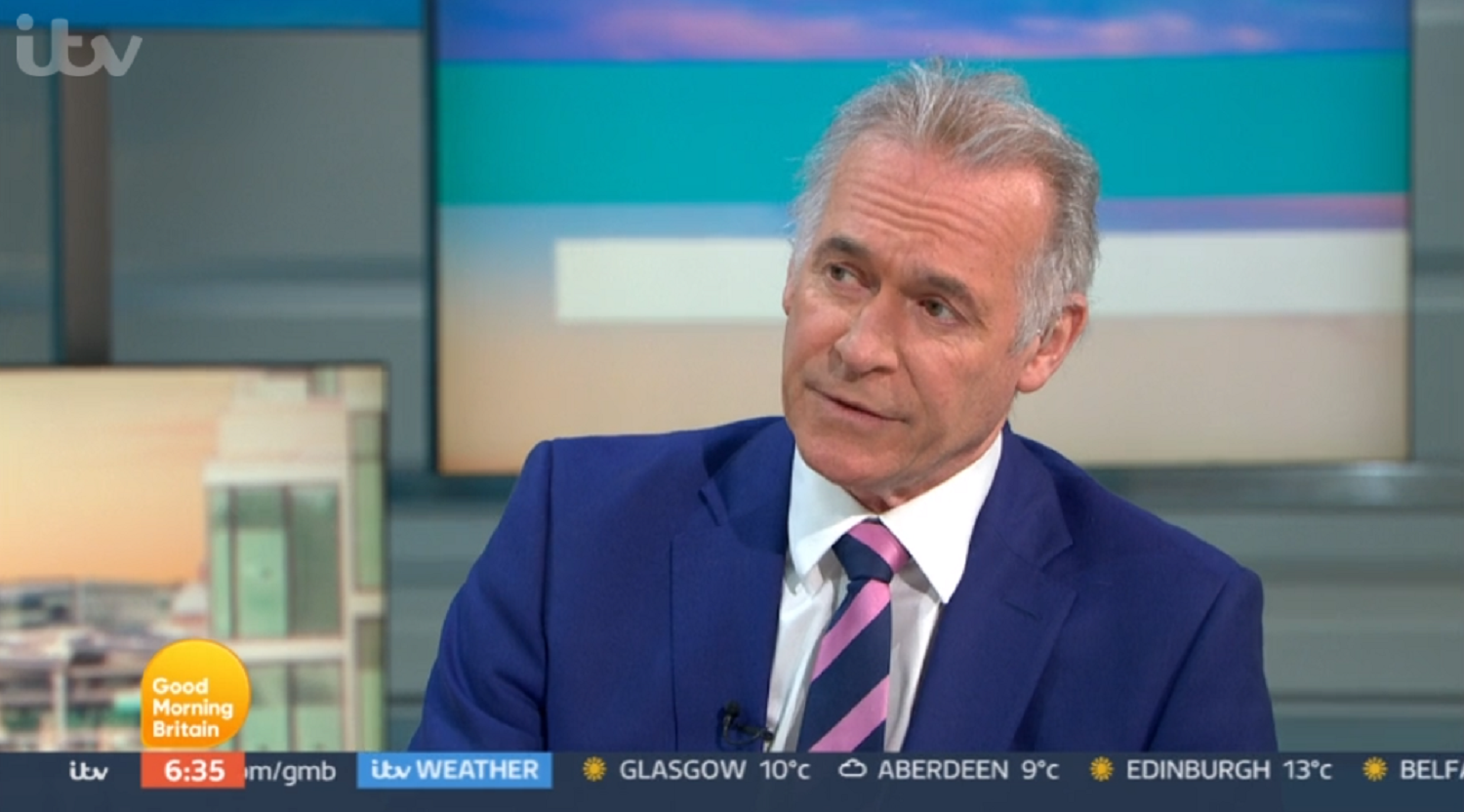 Dr Hilary discussing the covid lockdown on GMB