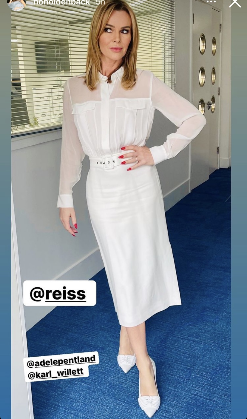 Amanda Holden Instagram post