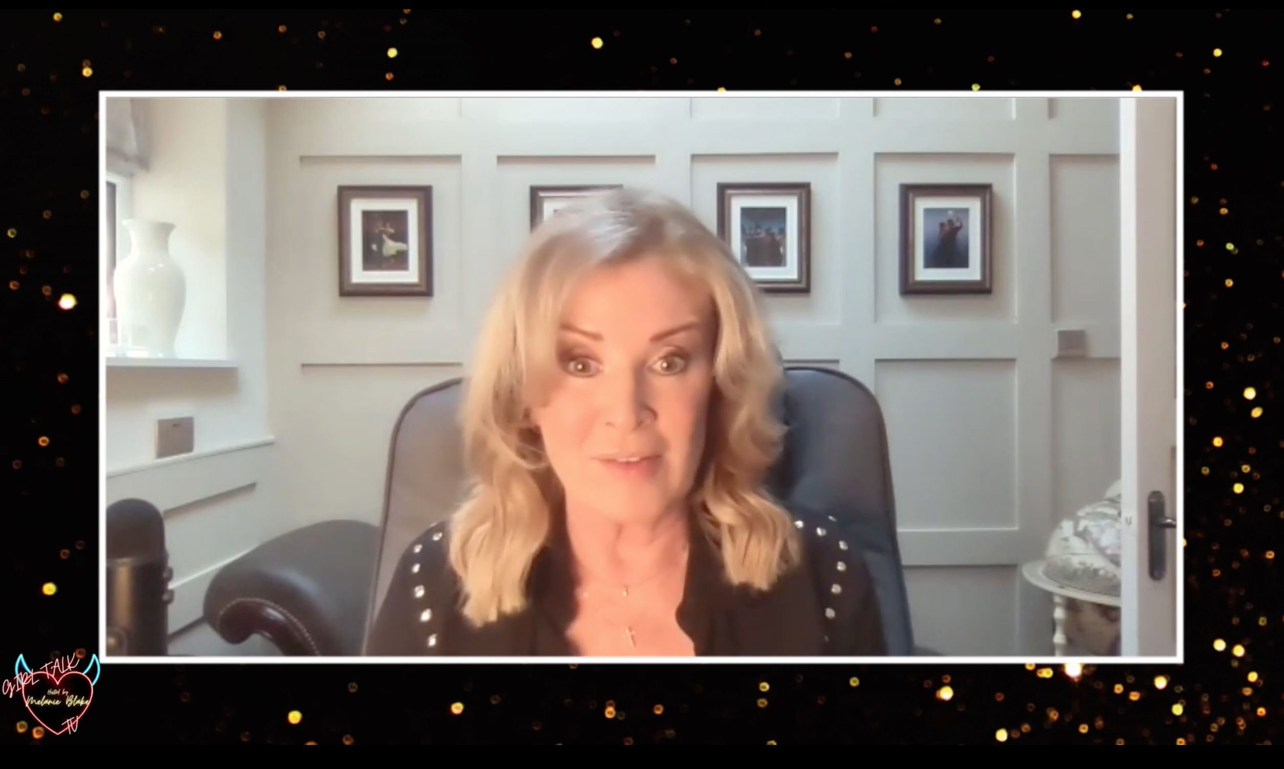 Beverley callard on a podcast