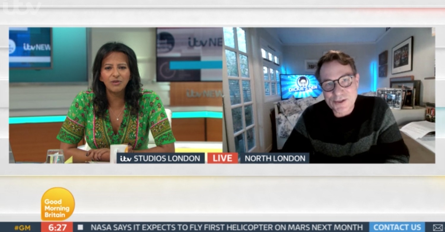 Ranvir Singh and Richard Arnold on GMB