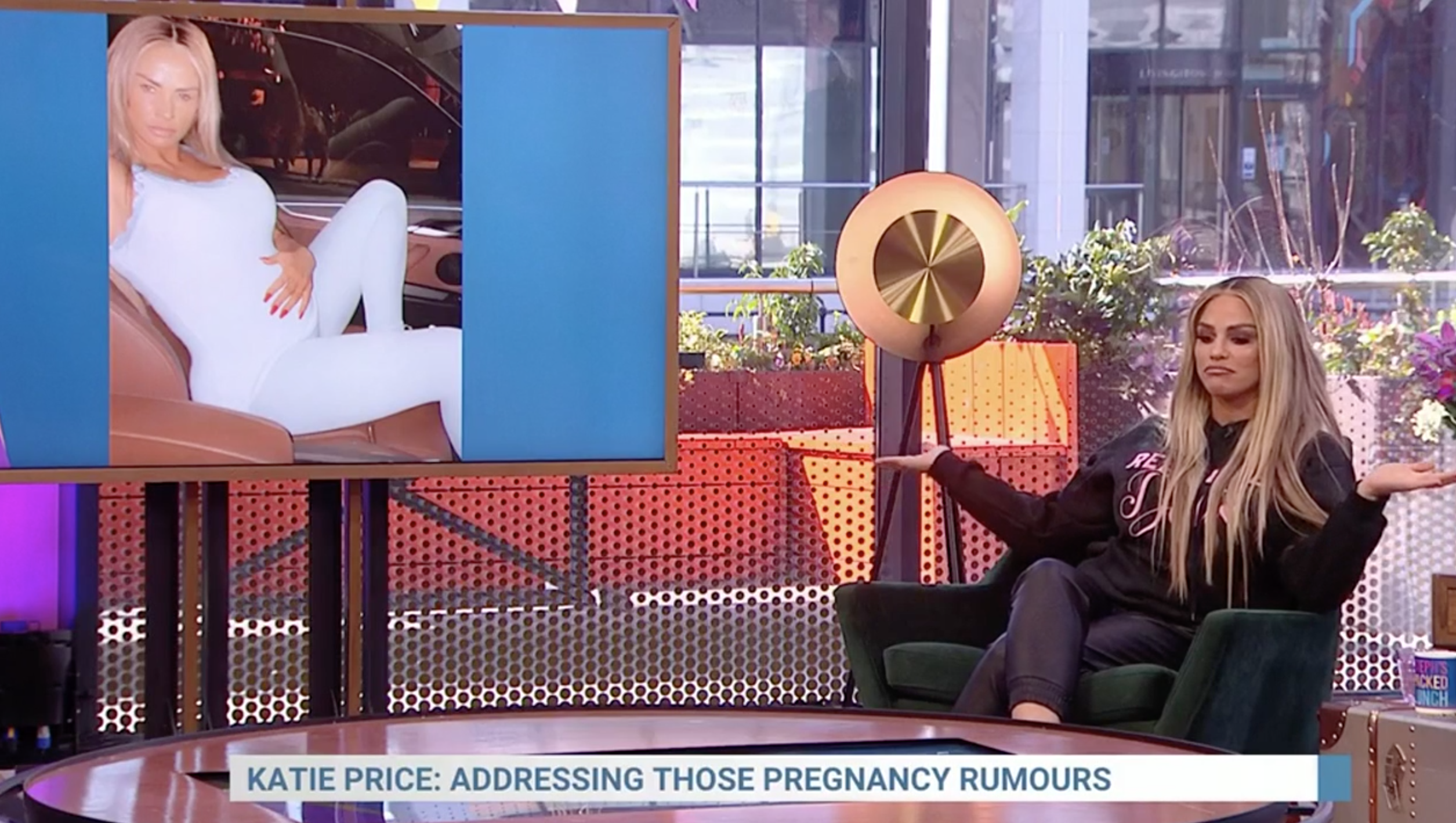 Katie price on Steph's packed lunch