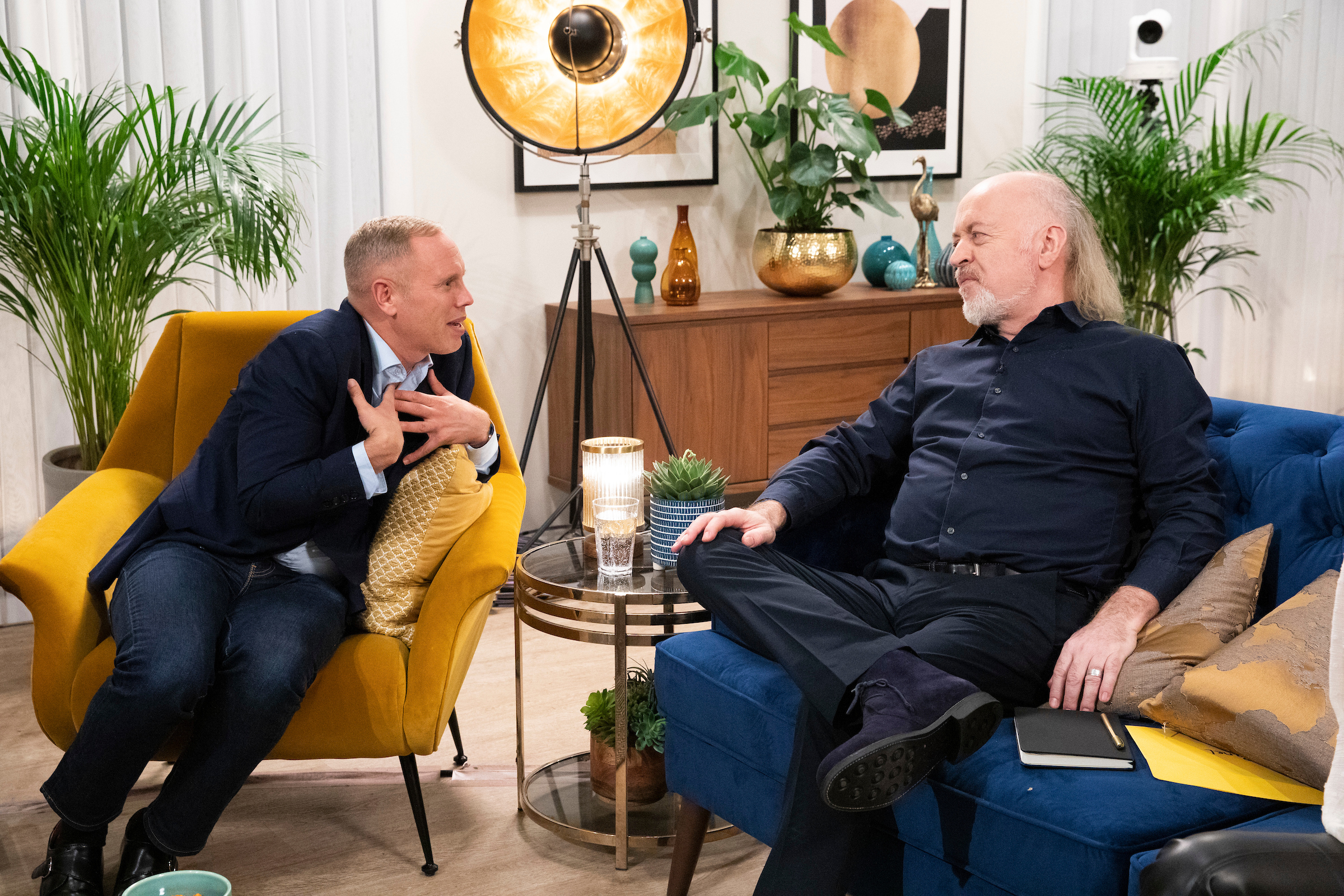 Bill Bailey with Robert Rinder