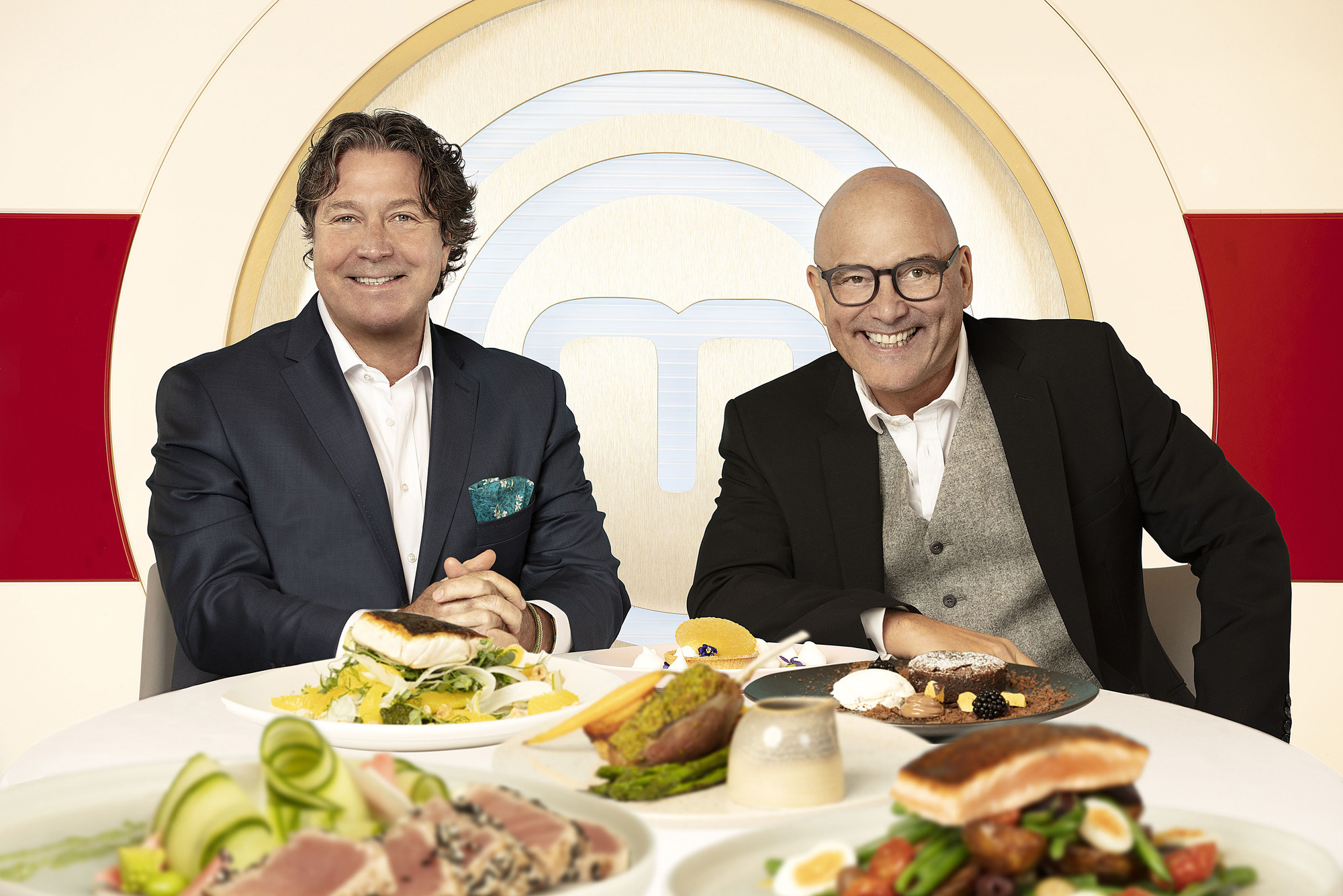 Gregg and John on masterchef