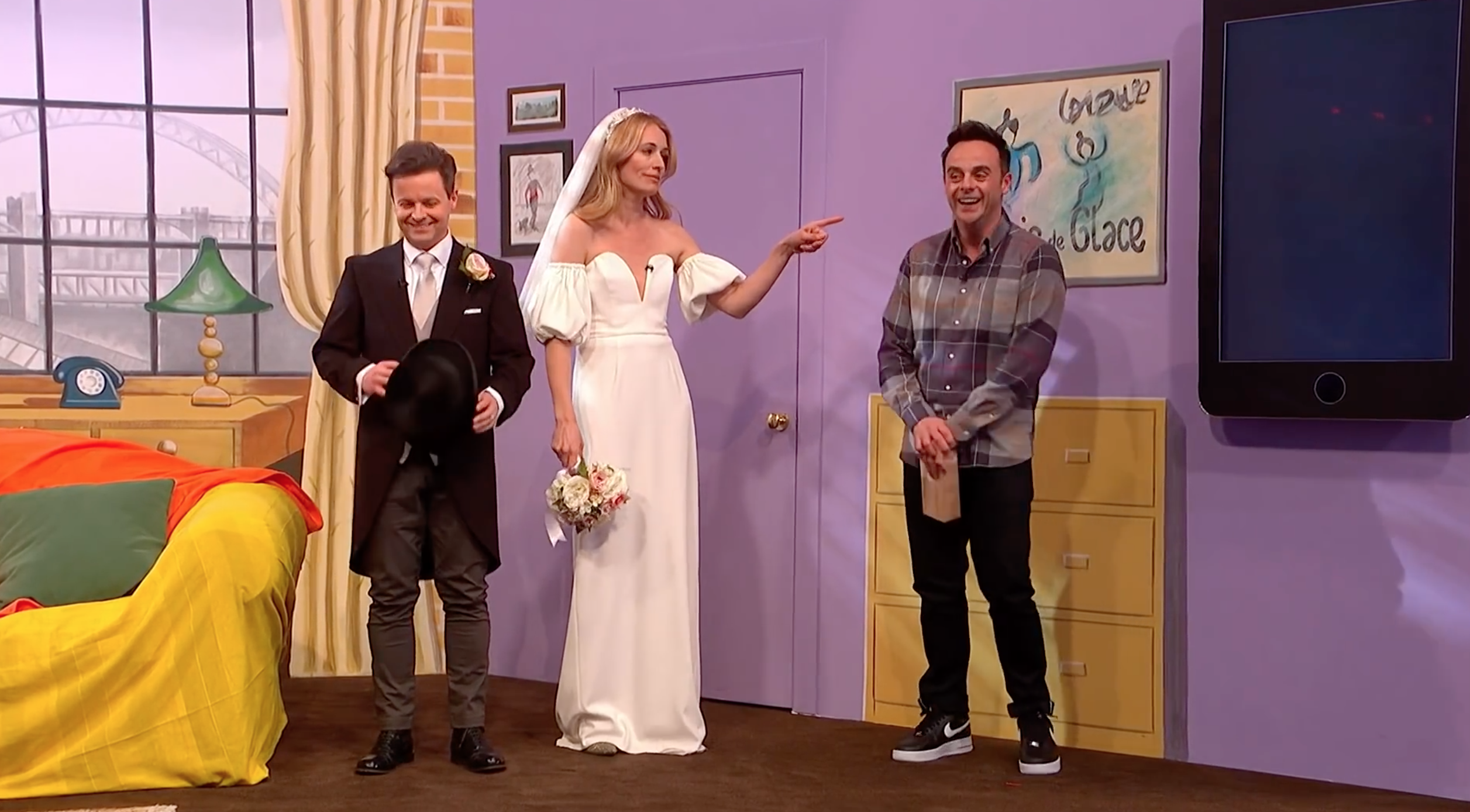 cat Deeley on takeaway