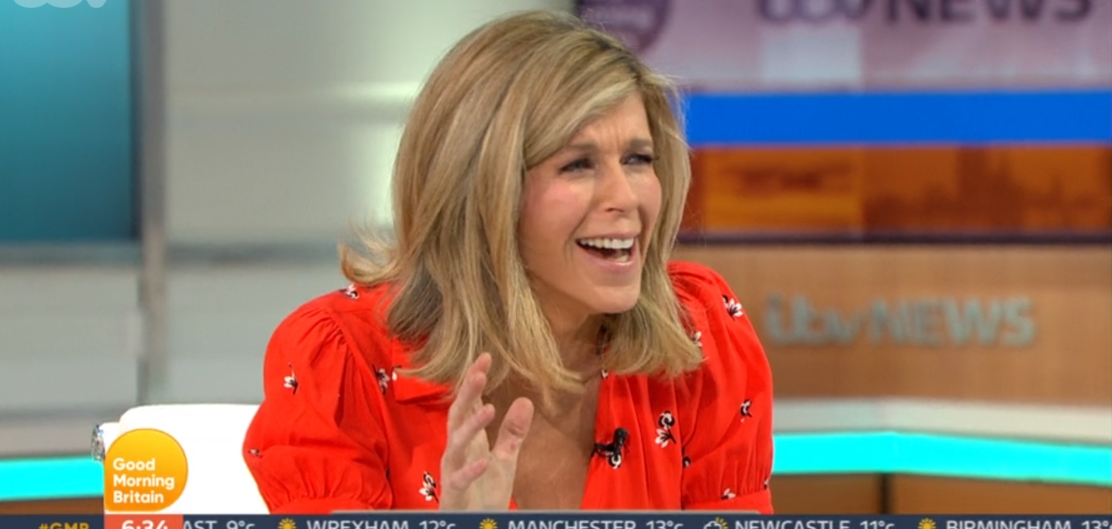 Kate Garraway defends 'messy' house