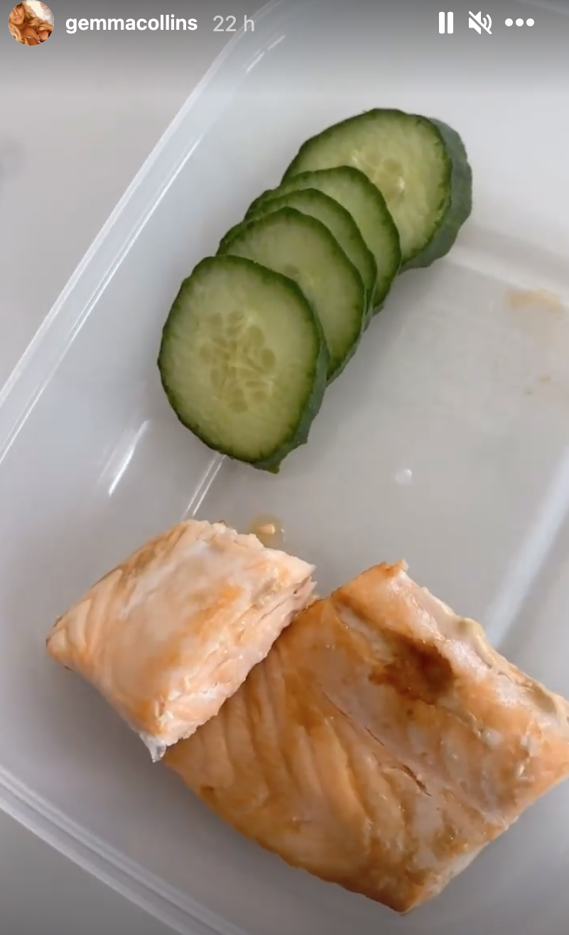 Gemma Collins weight loss and her meal prep