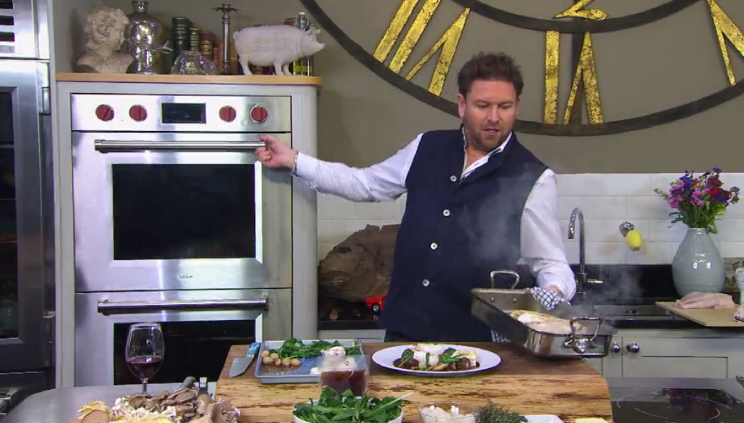 James Martin had monkfish on the menu today