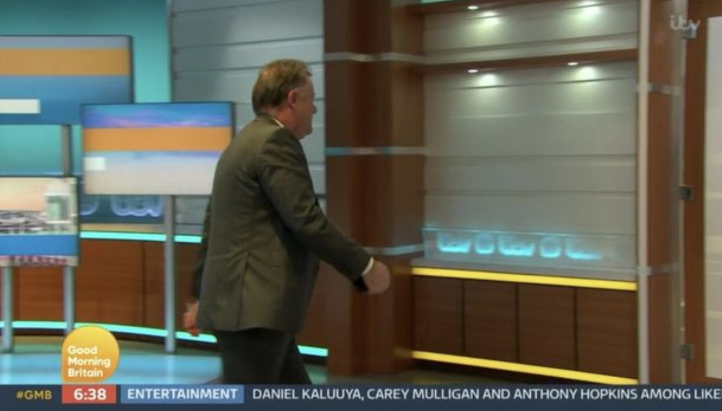 Piers Morgan stormed off the GMB set