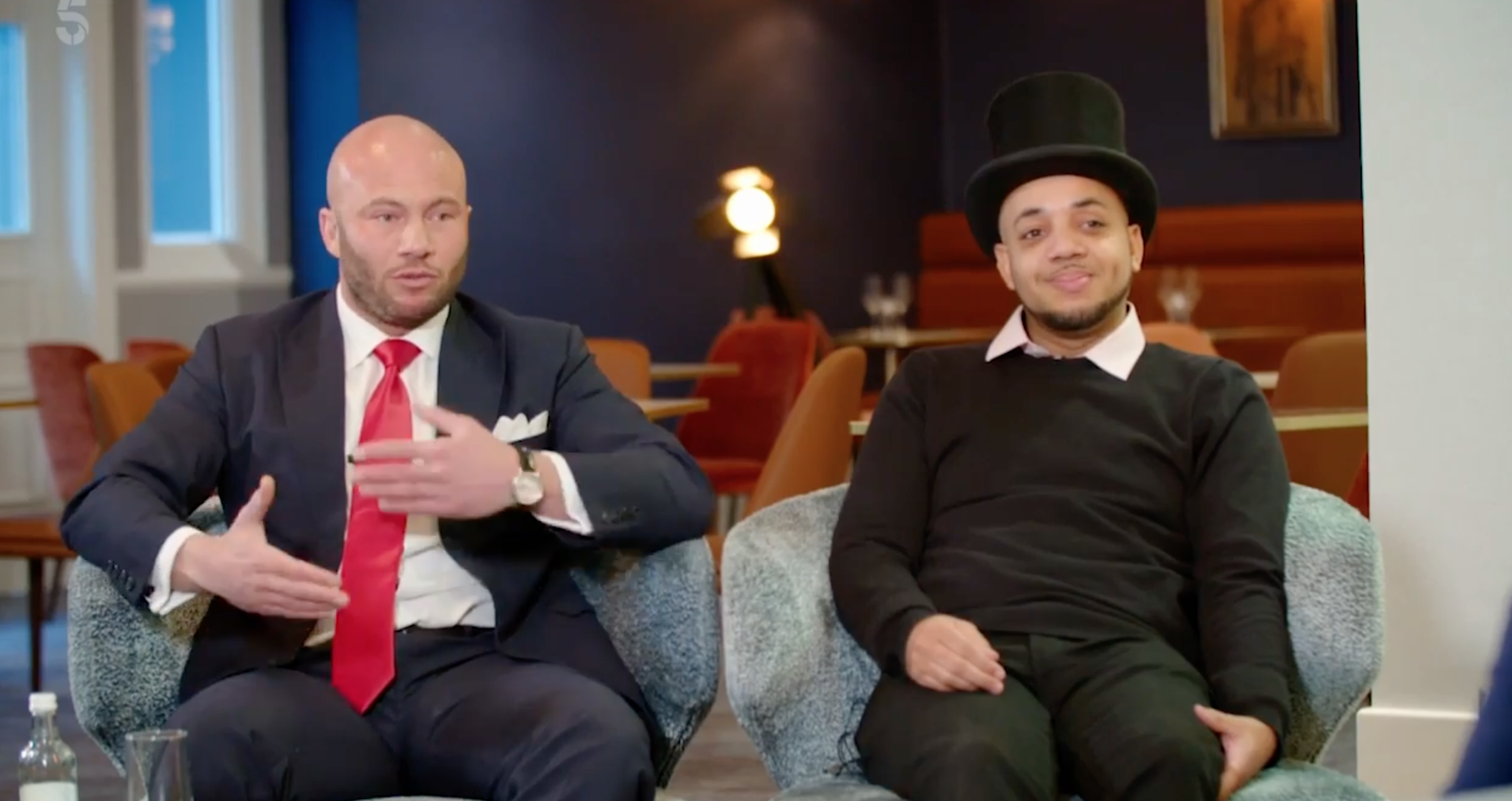 Ayo Gordon who was joined by business partner Patrick