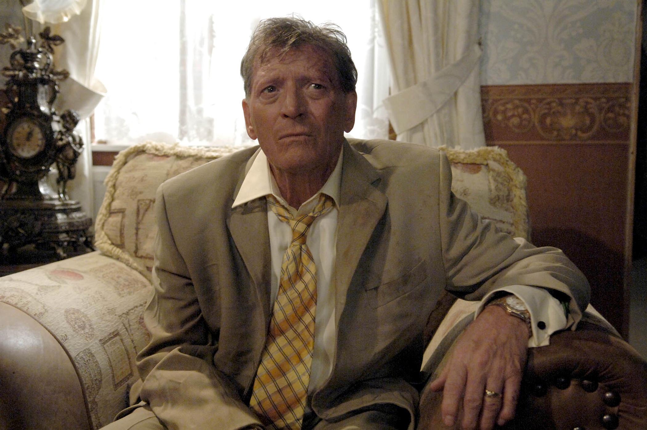 Mike Baldwin as his health began to deteriorate in Coronation Street