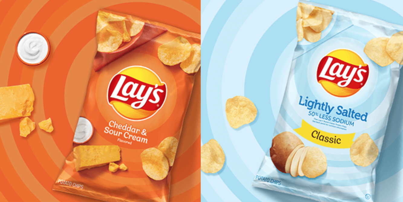 Walkers crisps are called Lay's in different countries